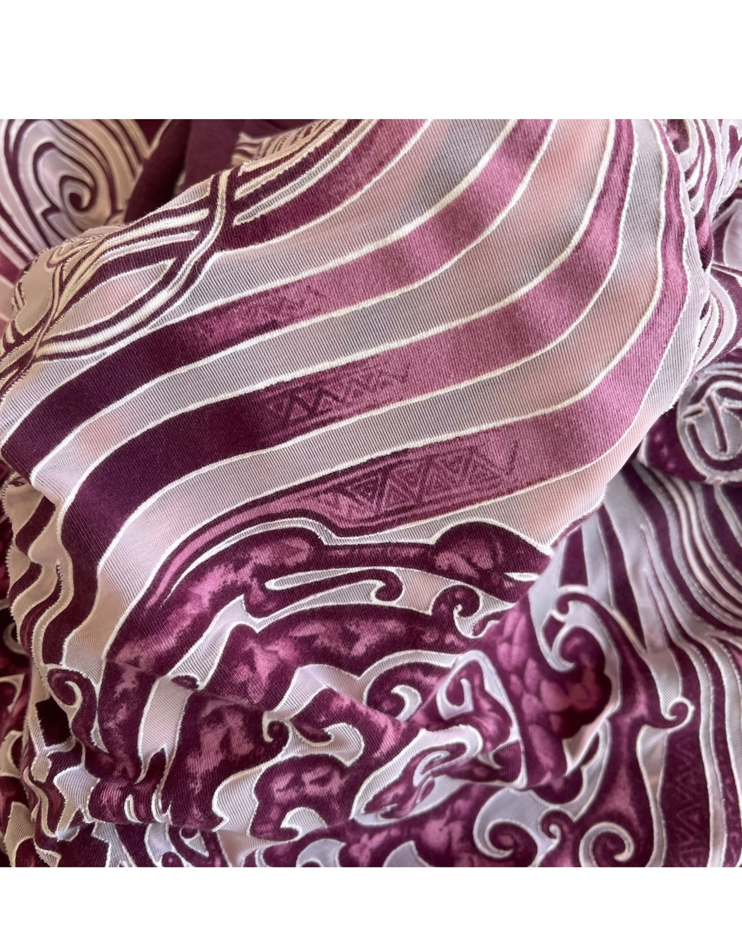 Jean Paul Gaultier SS96 'Cyberdada' Tribal Tattoo Mesh Top