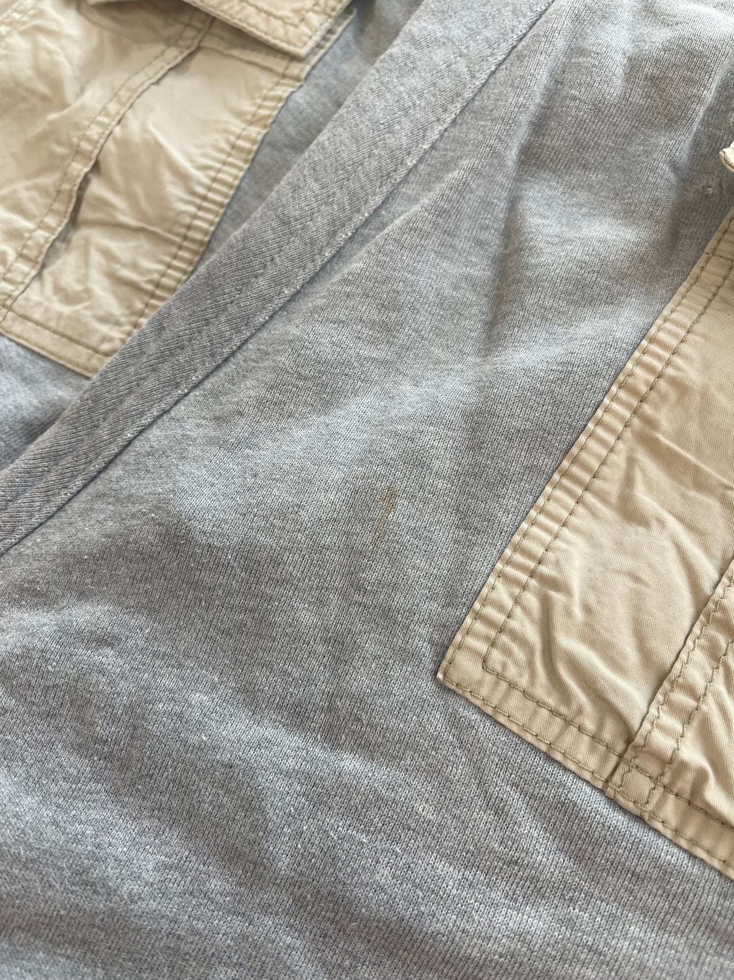 SS2006 Dolce & Gabbana Double Waist Hybrid Sweatpants