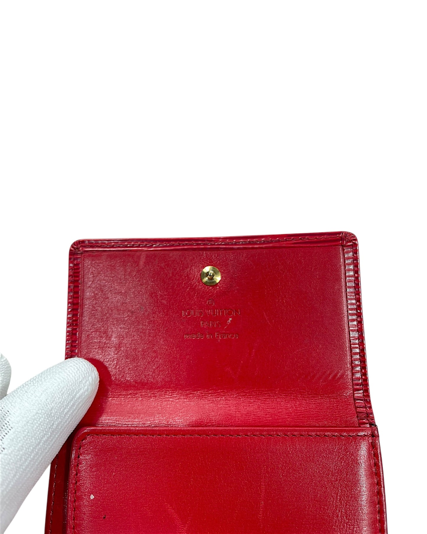 Louis Vuitton FW1992 Epi Leather Trifold Wallet