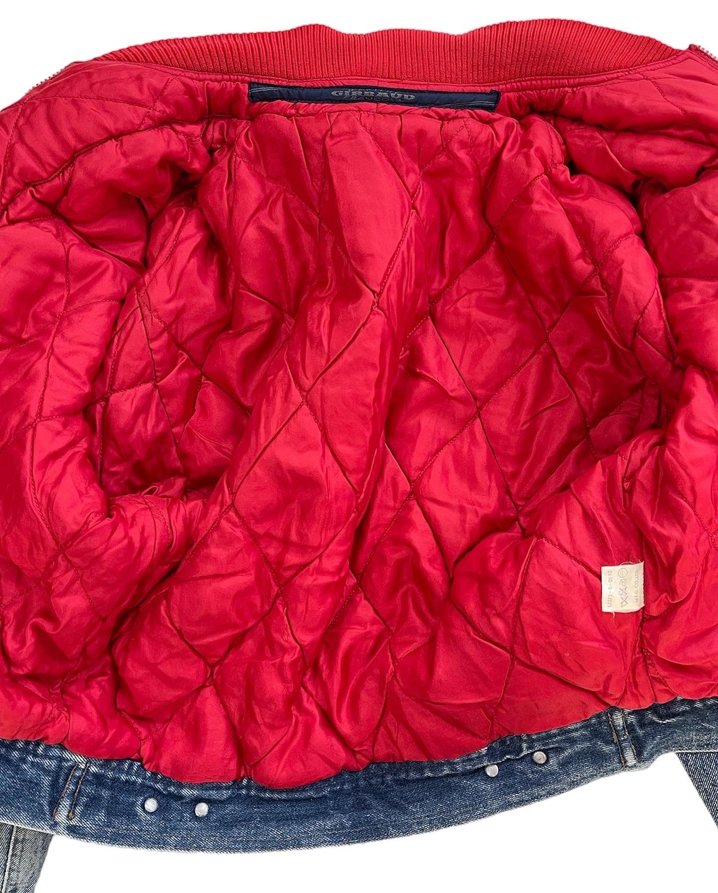 1980/90s Marithe + Francois Girbaud Quilted Two Layer Denim Jacket