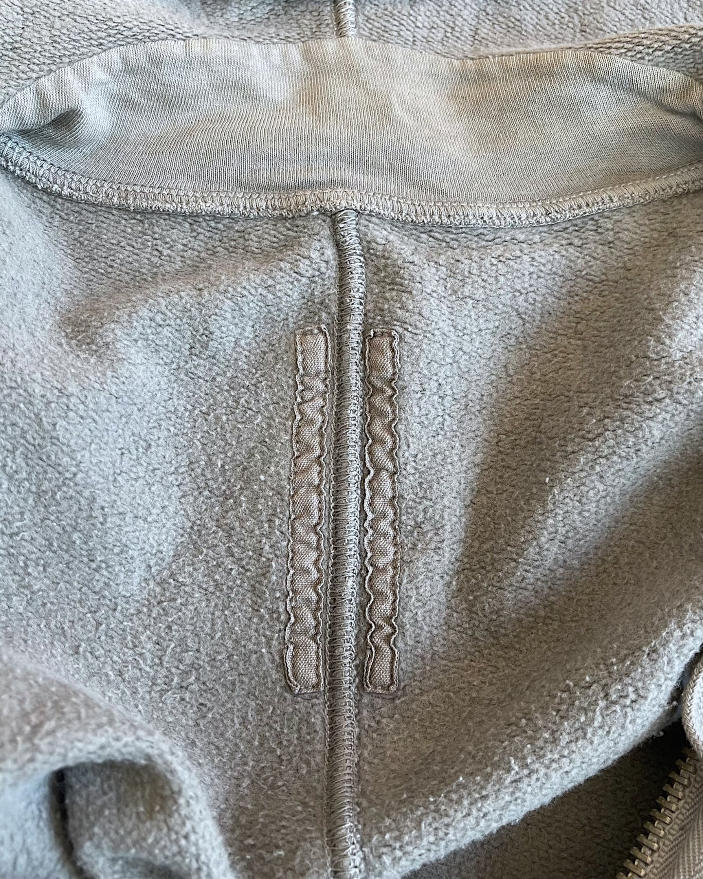 Rick Owens Drkshdw 2000s Olmar & Mirta Lichen Dust Long Hoodie