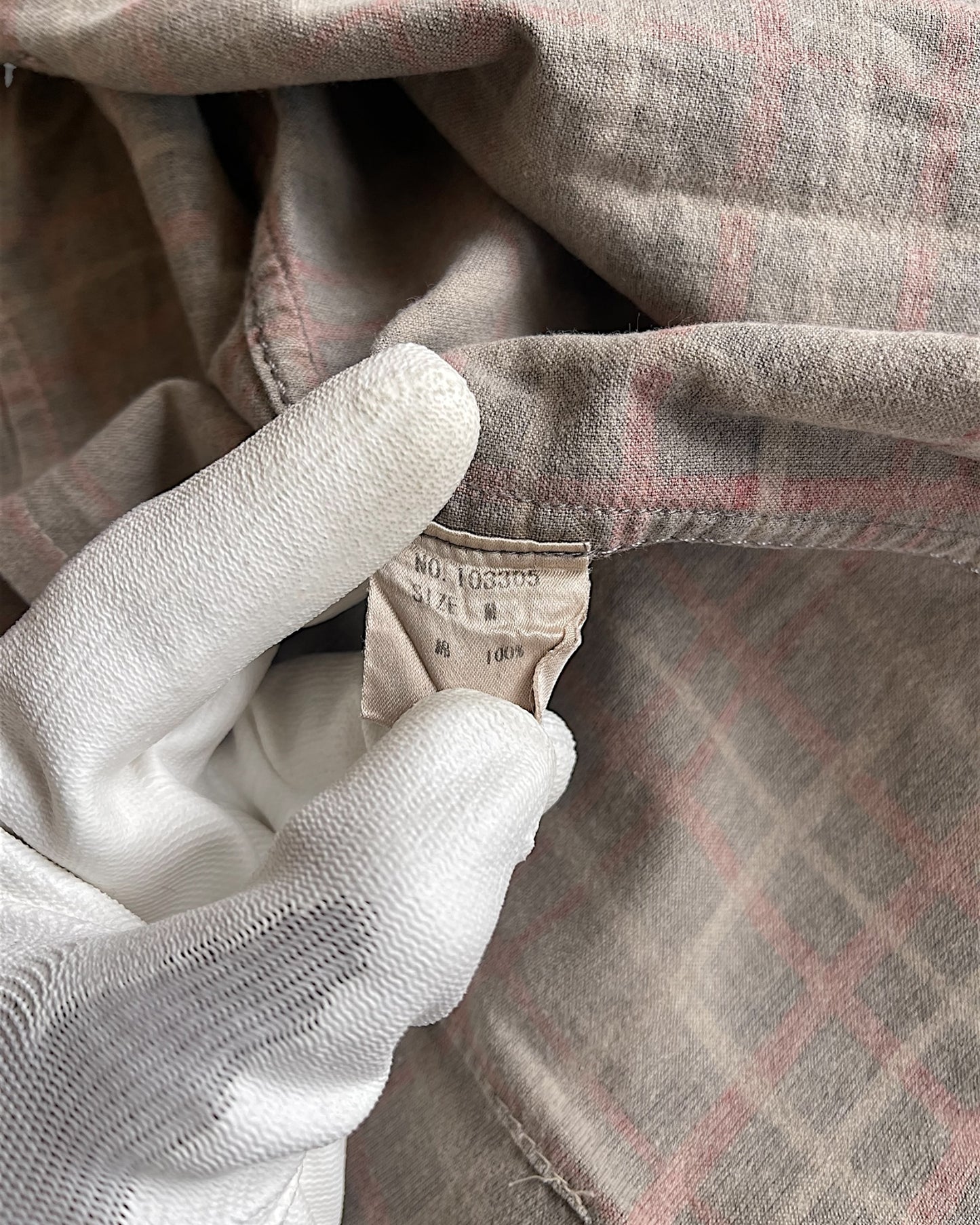 Yasuyuki Ishii ‘Rocaille’ Embroidery Western Plaid Flannel
