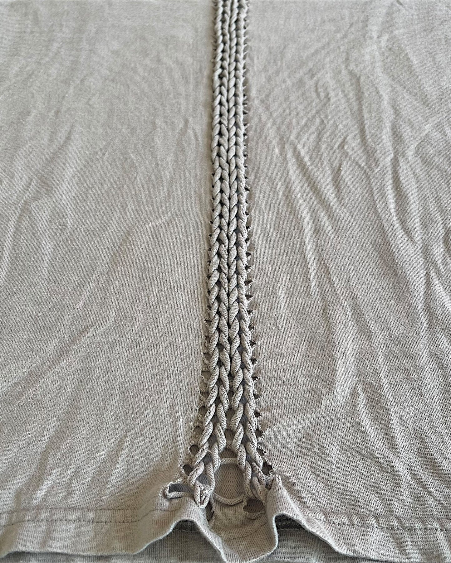 Number (N)ine SS07 'About A Boy' Braided T-Shirt