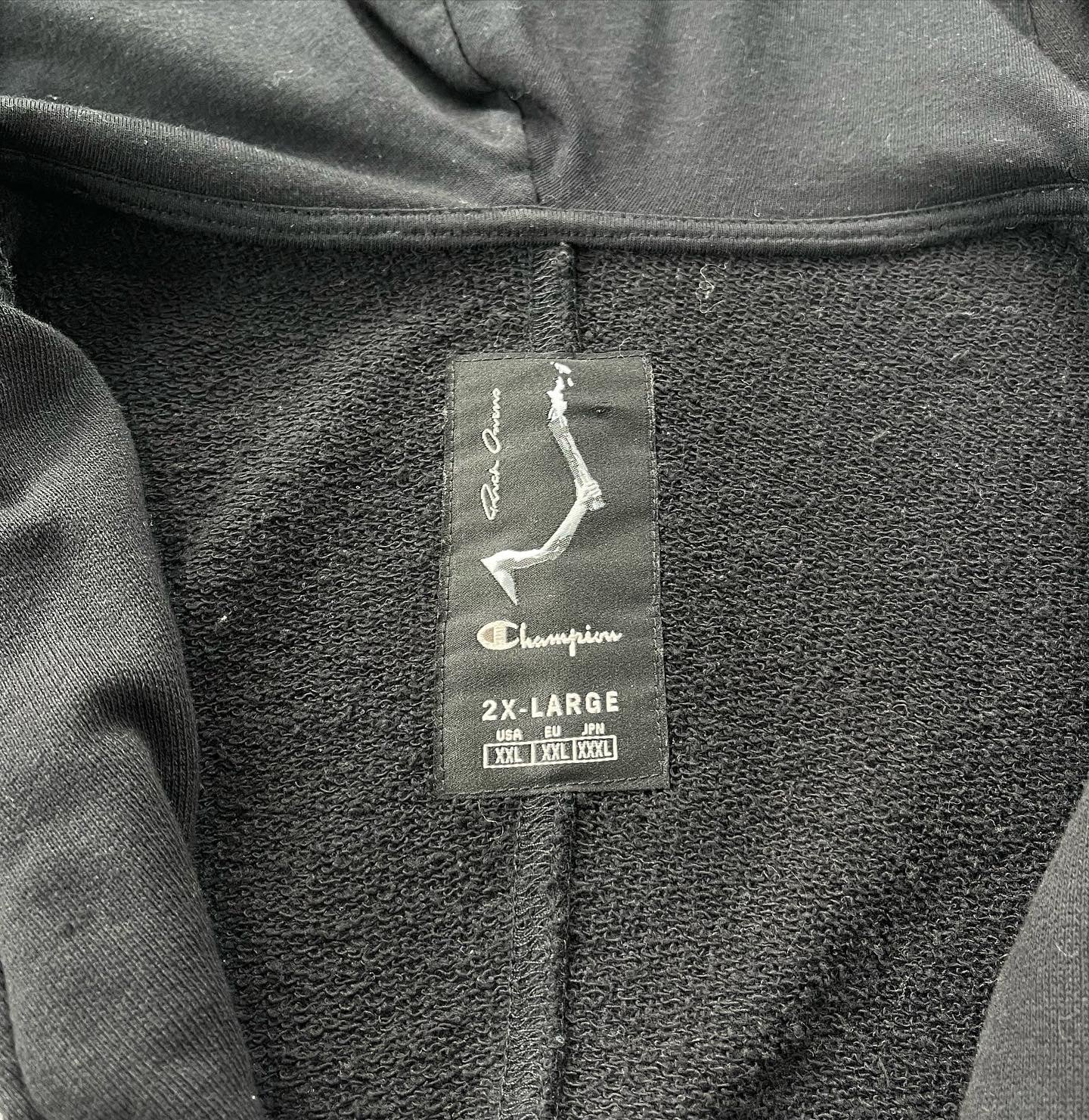 Rick Owens x Champion Mountain Hoodie