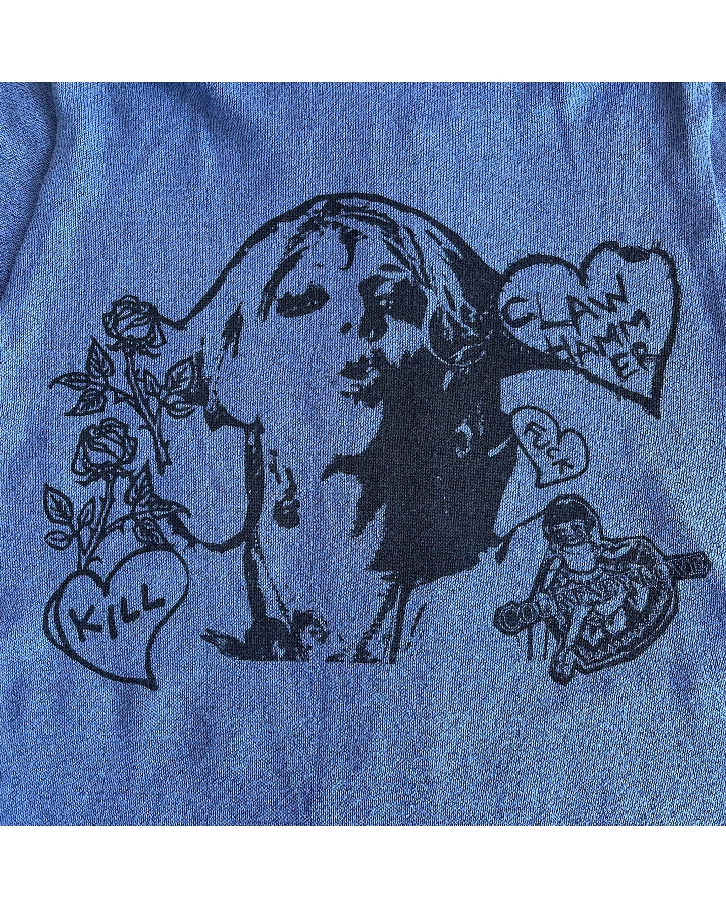 Hysteric Glamour Courtney Love Knit Sweatshirt Hoodie