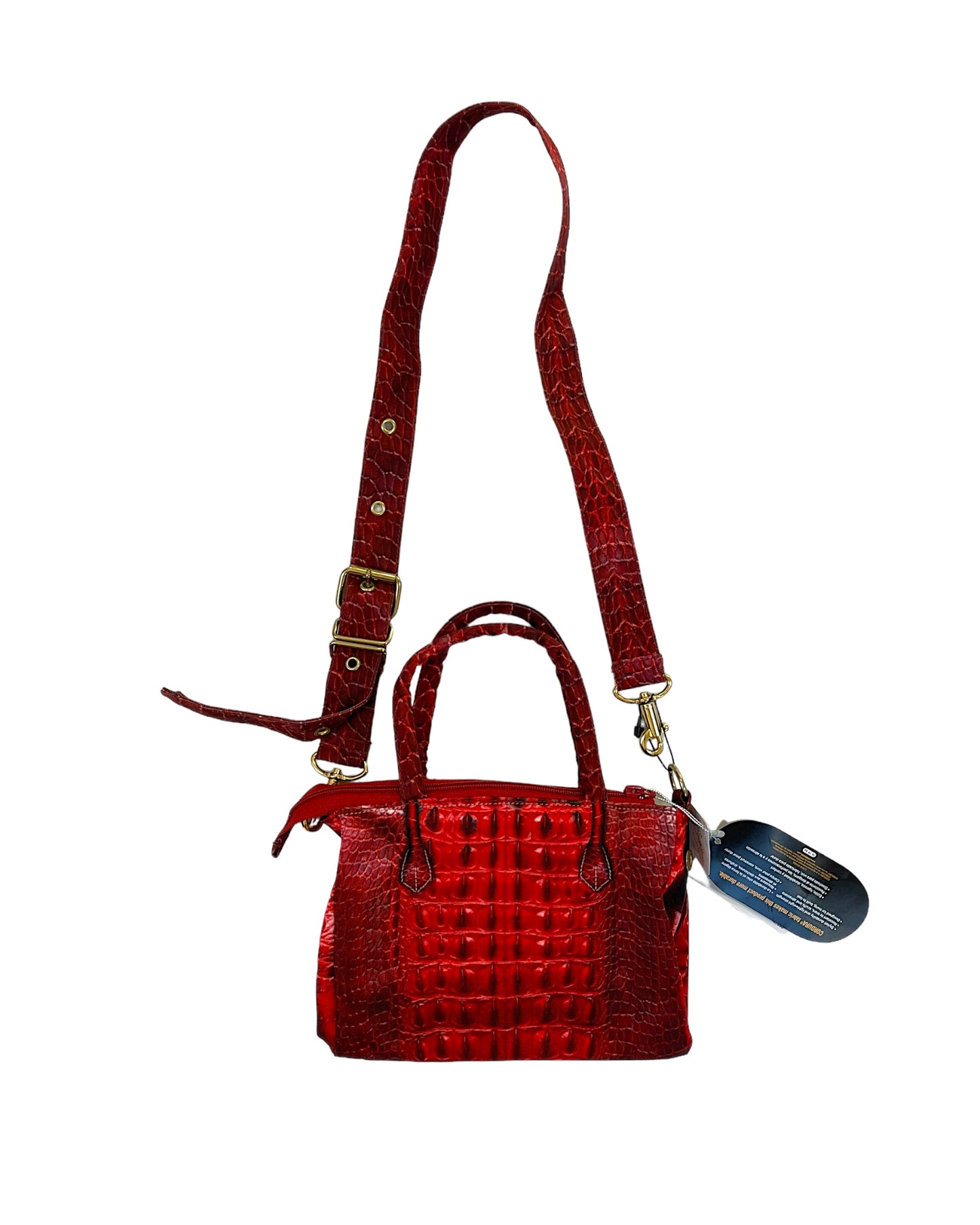 Talking About The Abstraction Illusion Baby Alligator Birkin Print Shoulder Bag