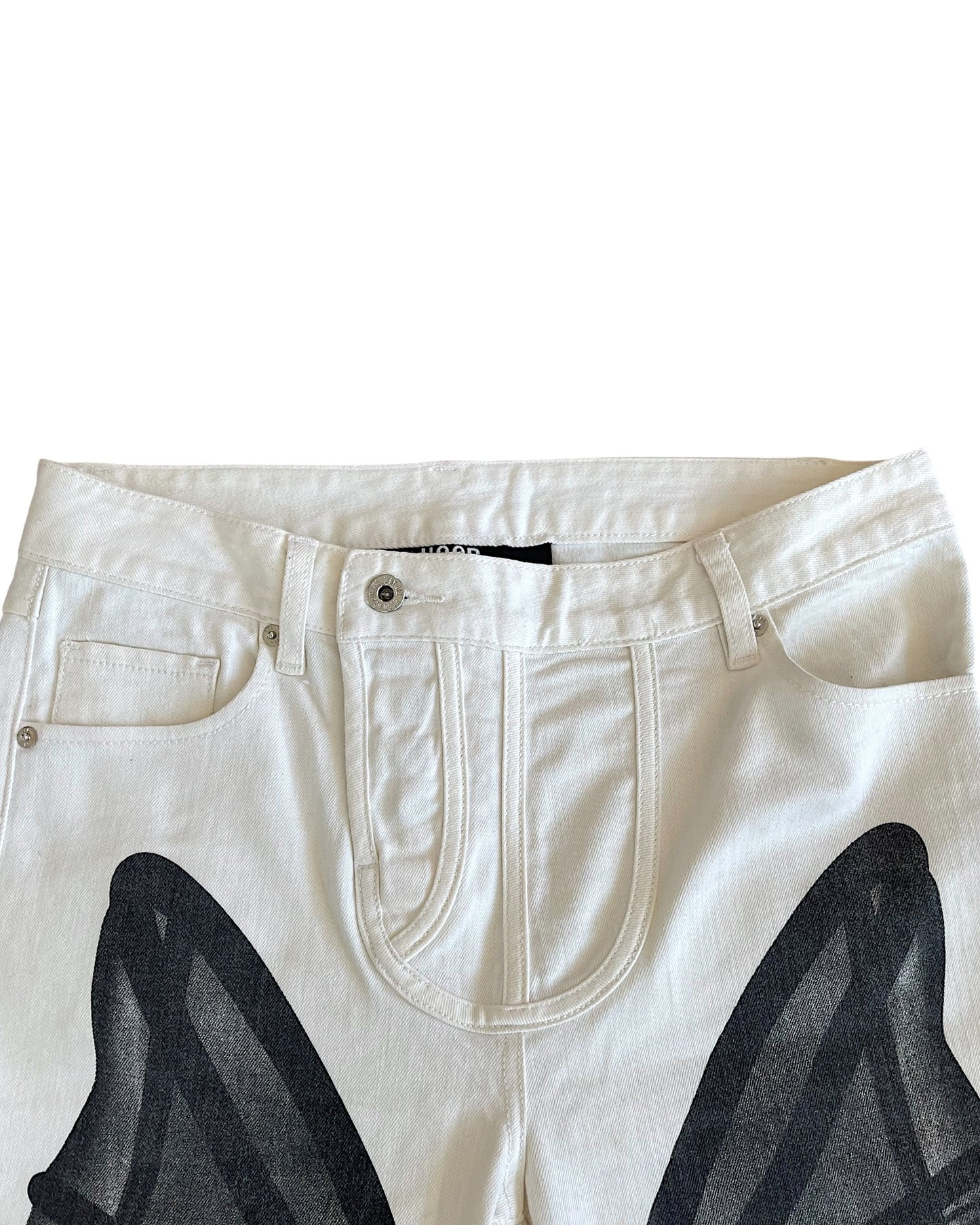 Hood By Air X-Ray Armor Legs Denim Jeans