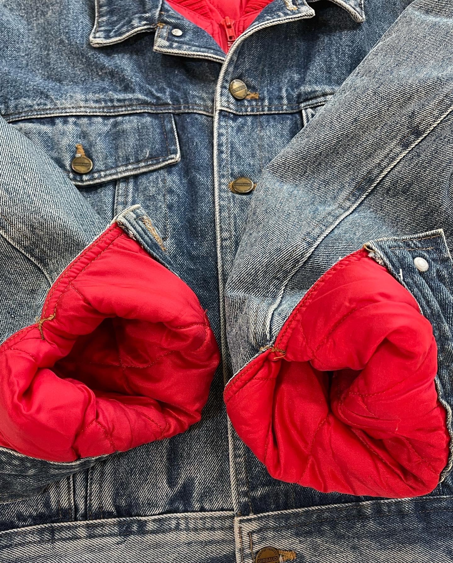 1980/90s Marithe + Francois Girbaud Quilted Two Layer Denim Jacket