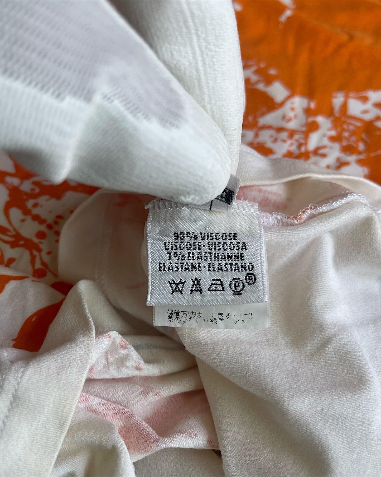Hermès by Martin Margiela SS04 'Cheval Surprise' Viscose Stretch Top