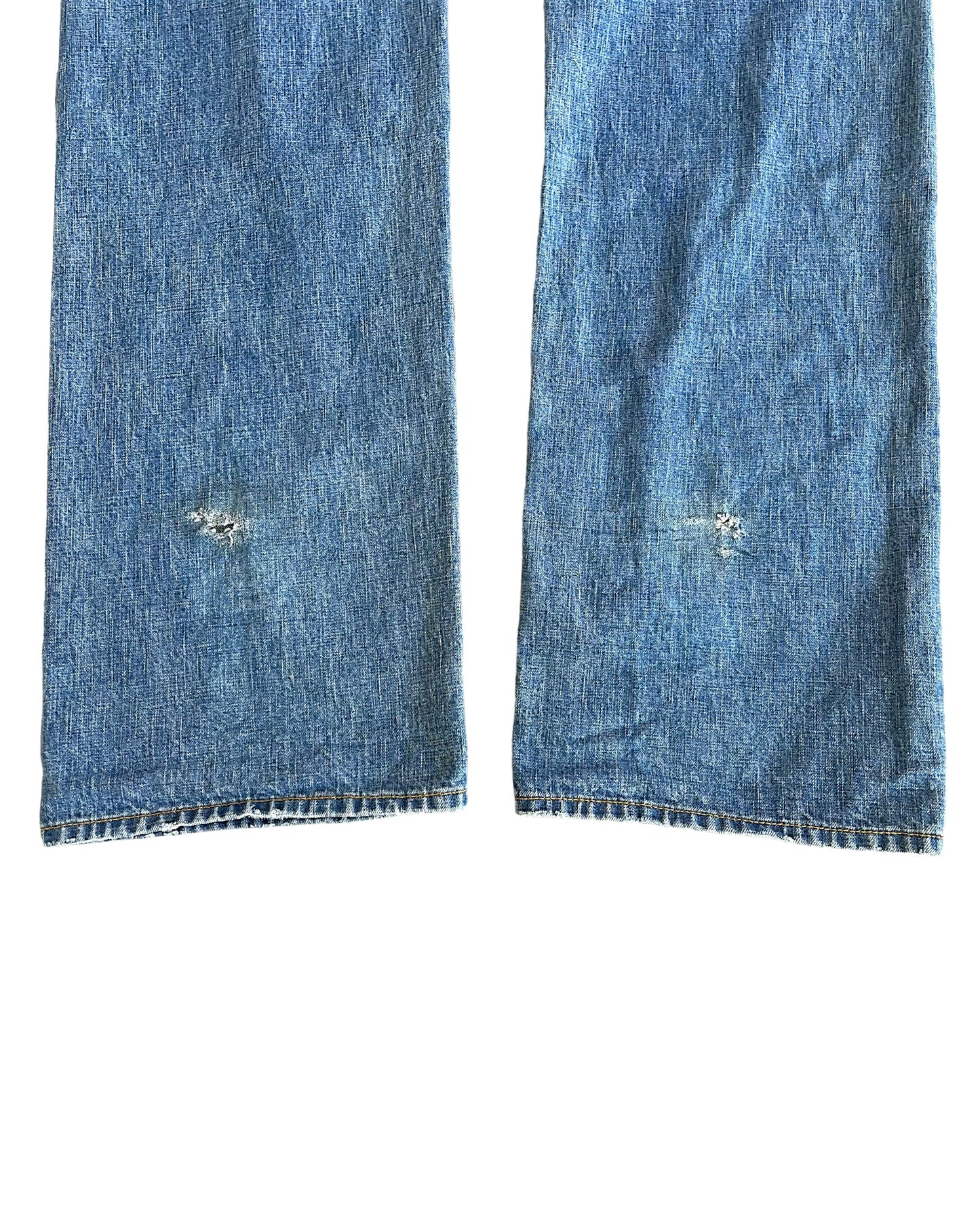 Cabane De Zucca Double Waist Slinger Denim Jeans