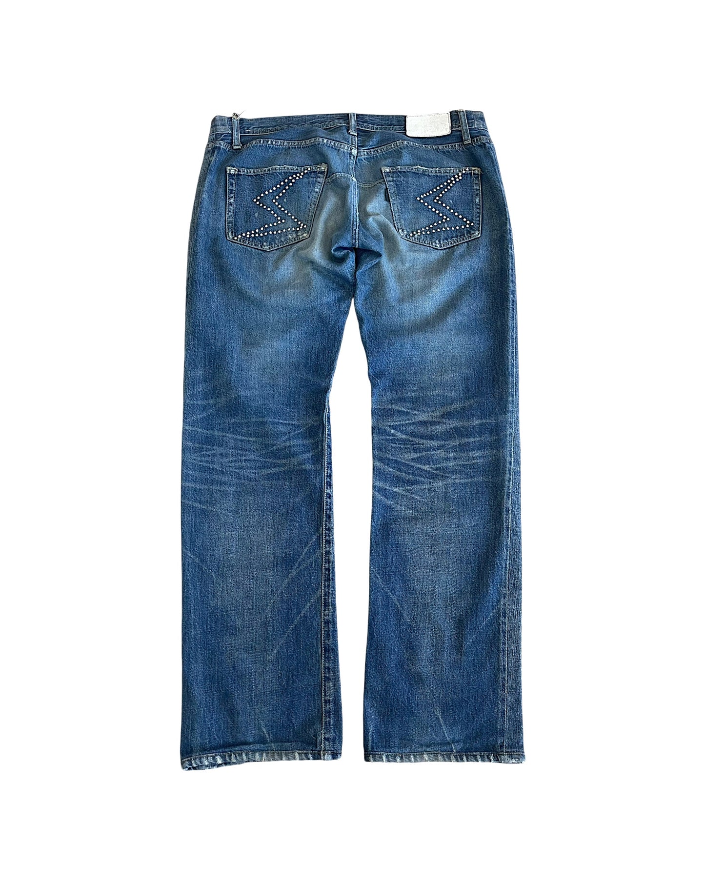 Undercover SS09 'Neoboy' Patti Smith Studded Denim Jeans