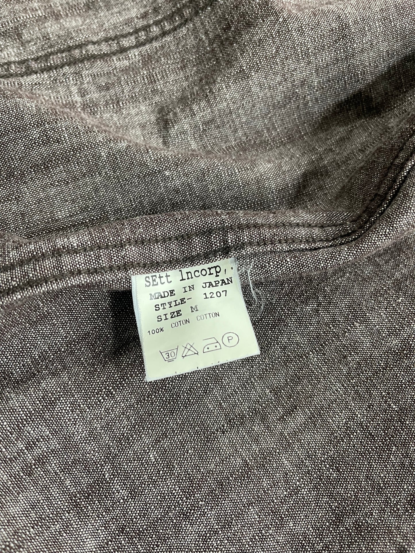 2003 General Research Color Denim Work Trucker Jacket