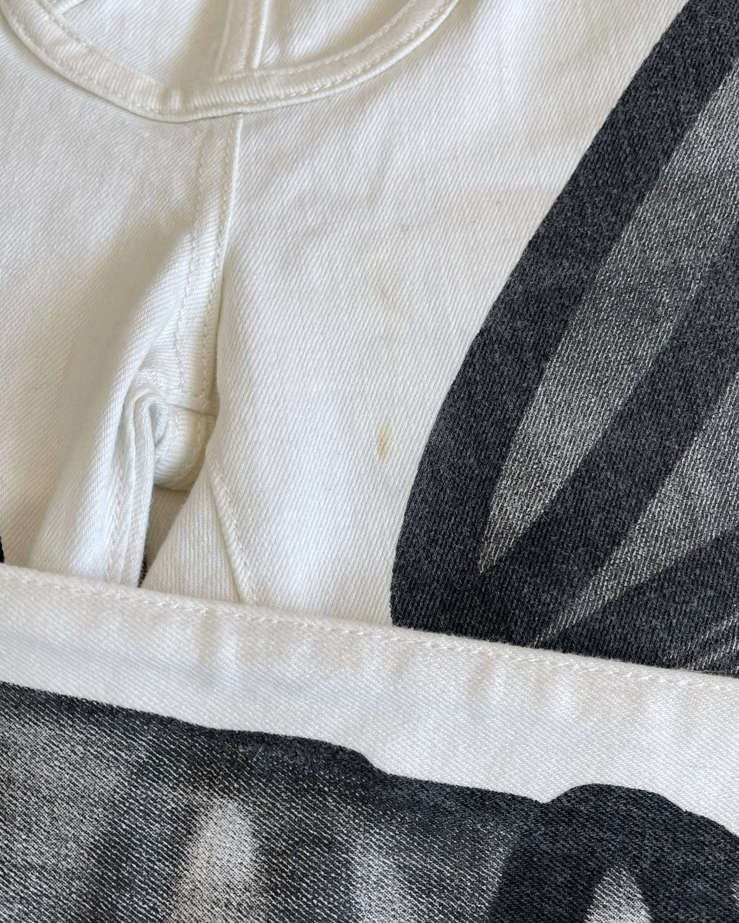 Hood By Air X-Ray Armor Legs Denim Jeans