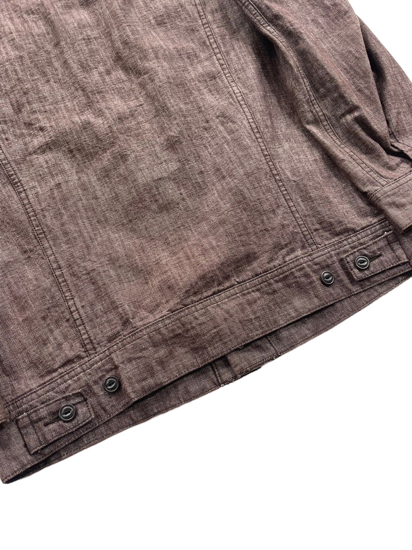 2003 General Research Color Denim Work Trucker Jacket