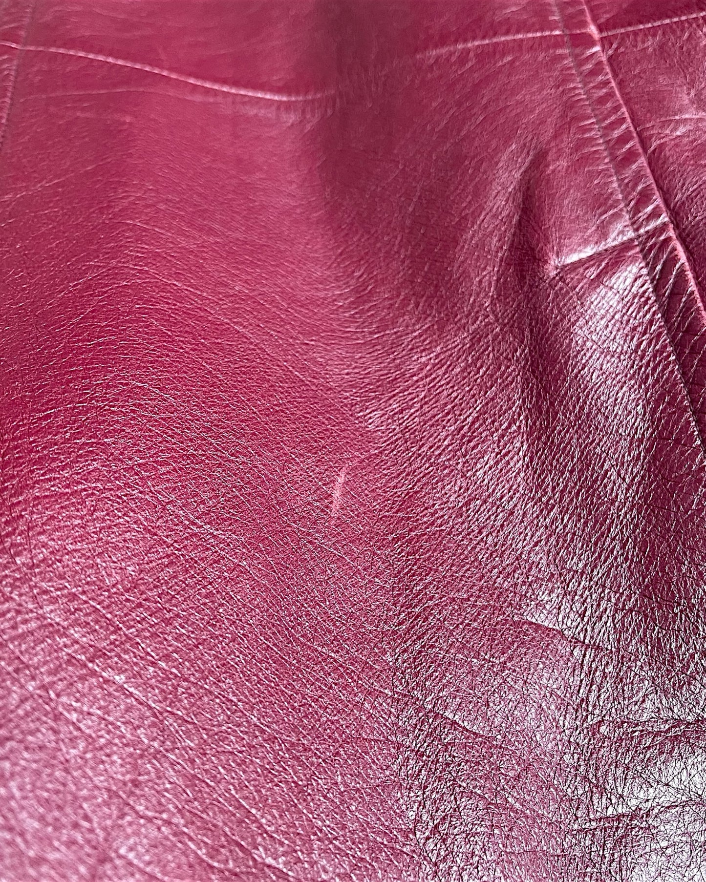 Jean Paul Gaultier Homme Object Leather Tailored Jacket
