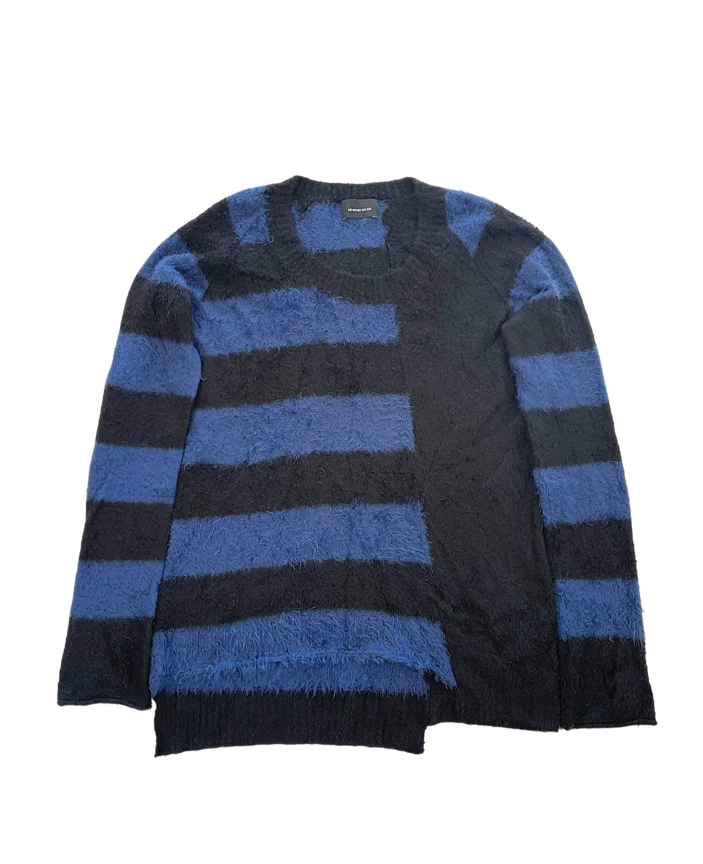 Diet Butcher Slim Skin AW10 'Scorch' Shaggy Asymmetric Knit Sweater