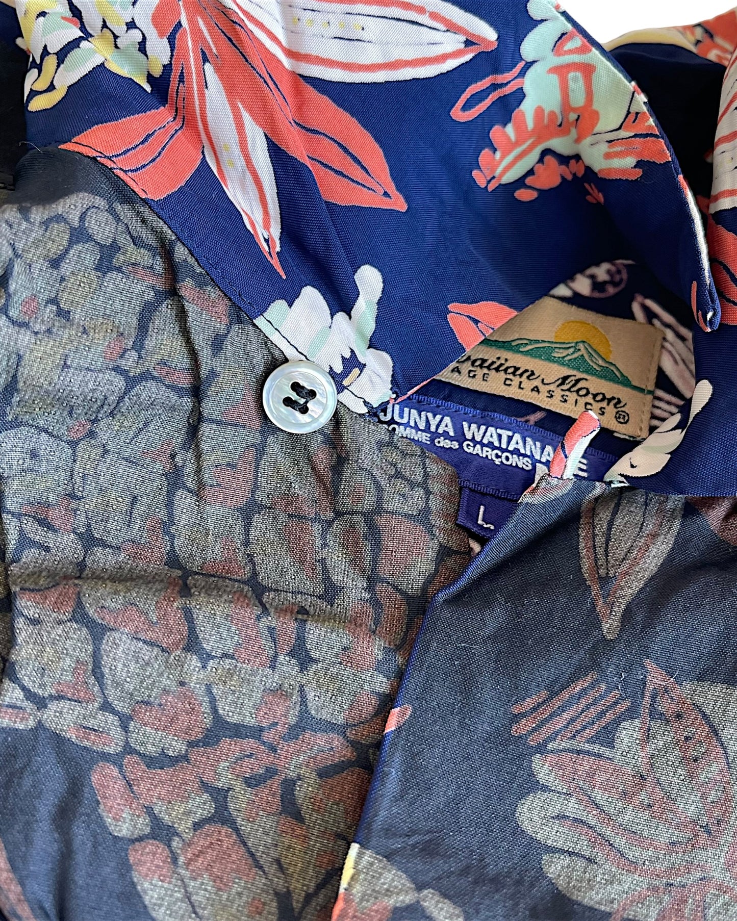 Junya Watanabe SS03 Runway Hawaiian Moon Rayon Shirt