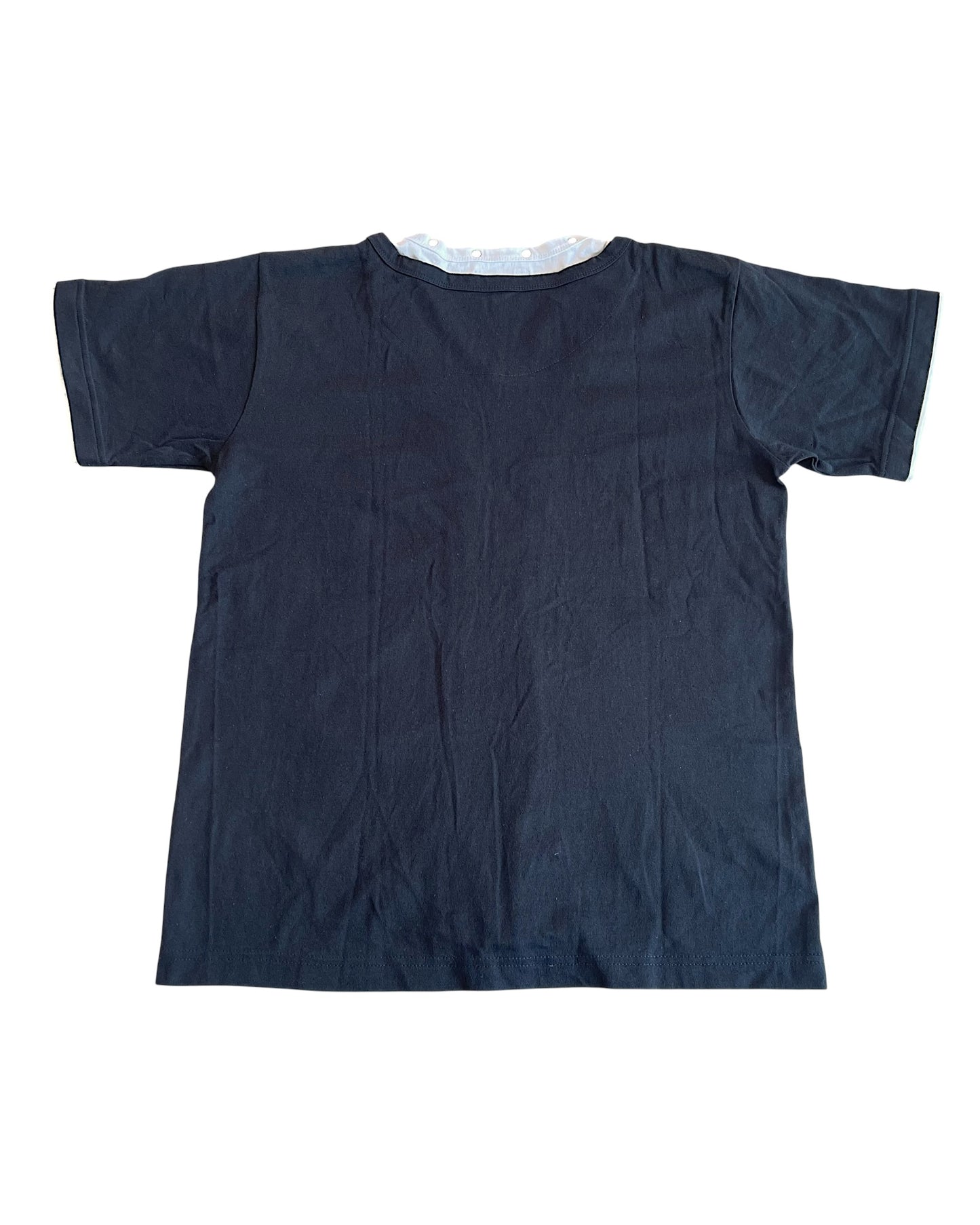 Beaumont Carr Layered Lace Up Eyelet Poem T-Shirt
