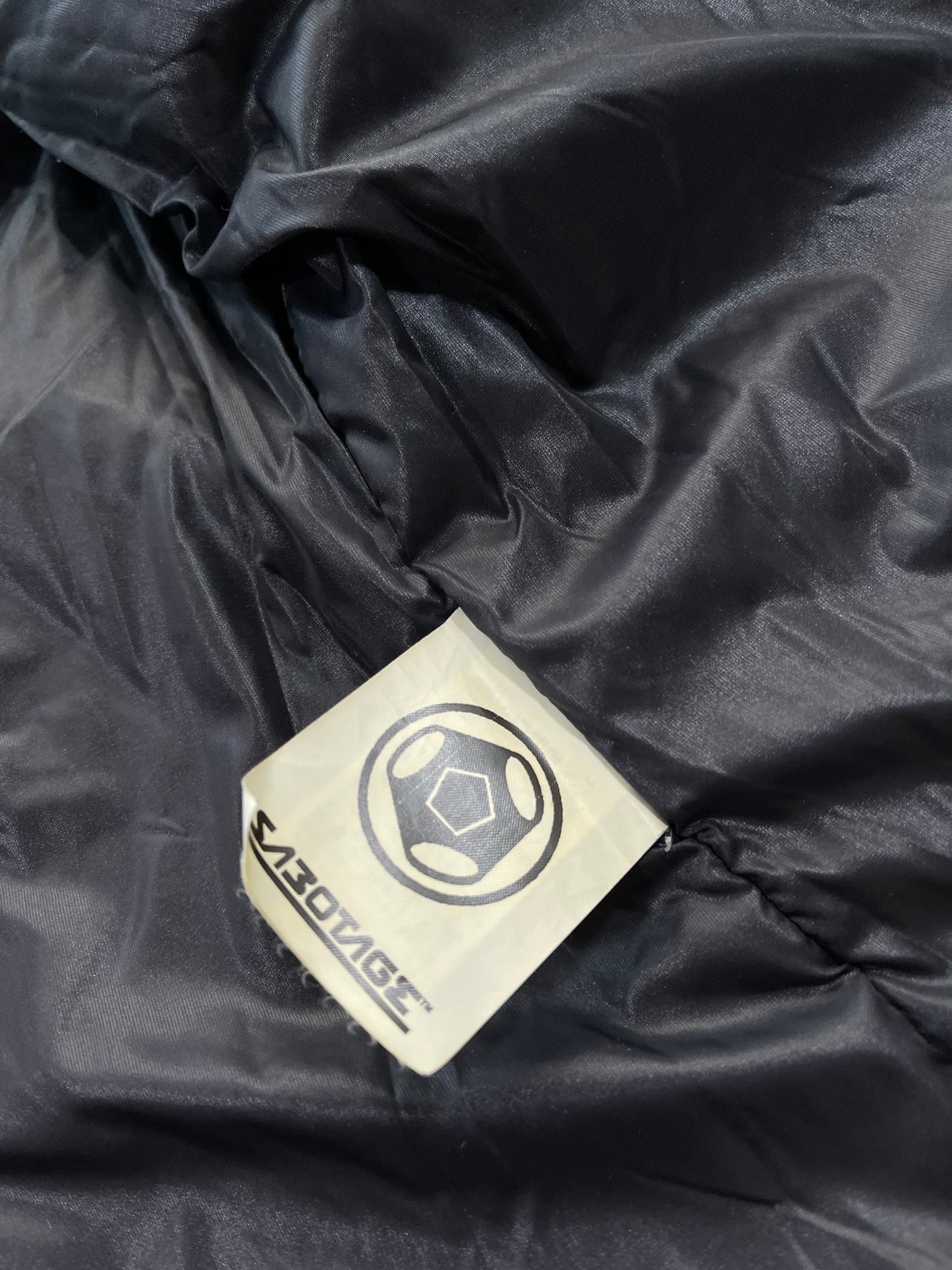 Sabotage 90s Multi-Pocket Cargo Padded Nylon Jacket