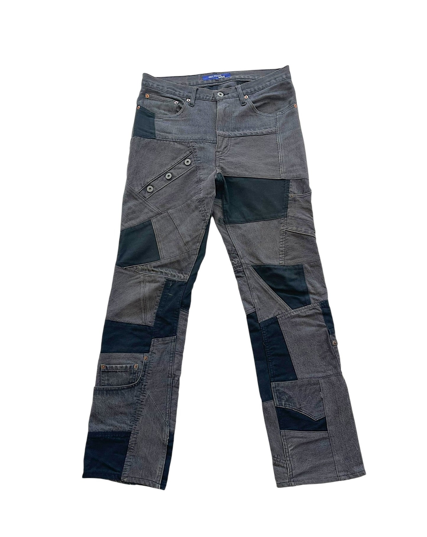 AW2006 Junya Watanabe Reconstructed Patchwork Denim Jeans