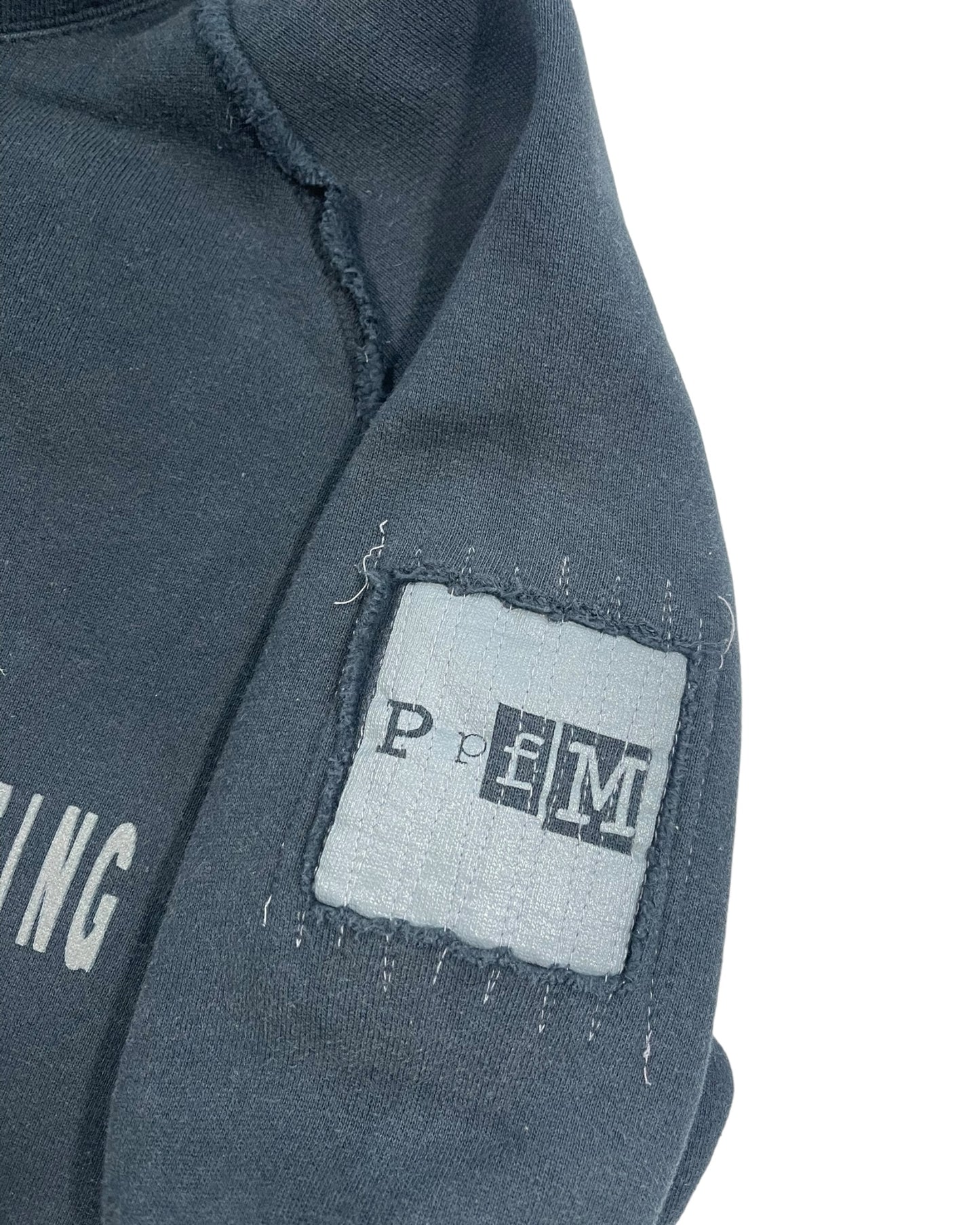 2000s PPFM Know What You’re Fighting For Gimp Mask Hoodie Jacket
