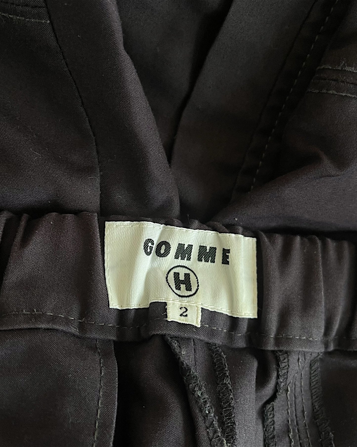 Gomme Homme 00s Reinforced Knee Full Length Zipper Pants