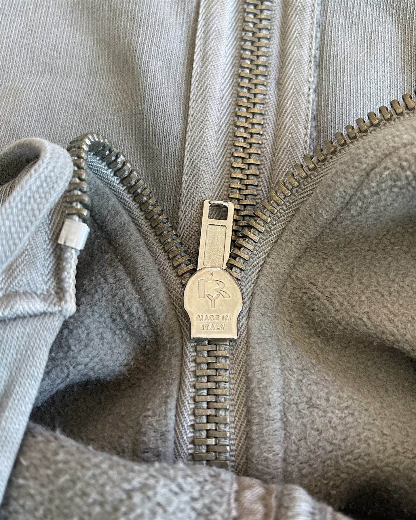 Rick Owens Drkshdw 2000s Olmar & Mirta Lichen Dust Long Hoodie