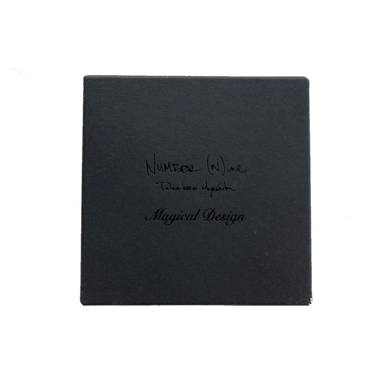 SS2007 Number (N)ine x Magical Design “About A Boy” Black Diamond .925 Silver Ring