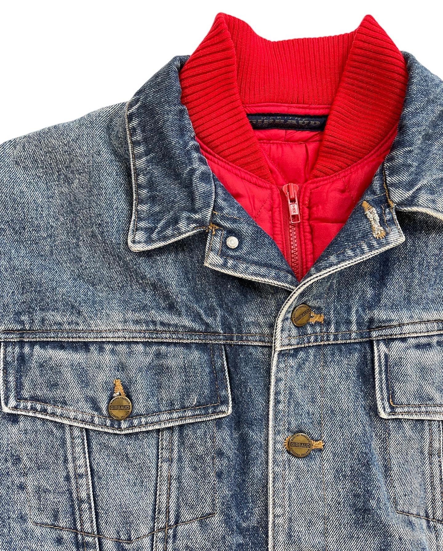 1980/90s Marithe + Francois Girbaud Quilted Two Layer Denim Jacket