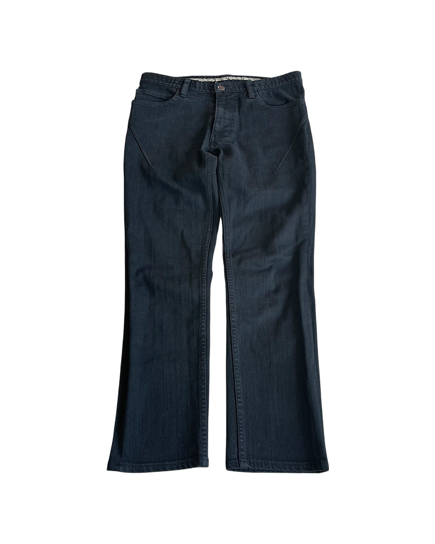 Number (N)ine SS08 'Birds' Double Pocket Pain Denim Jeans