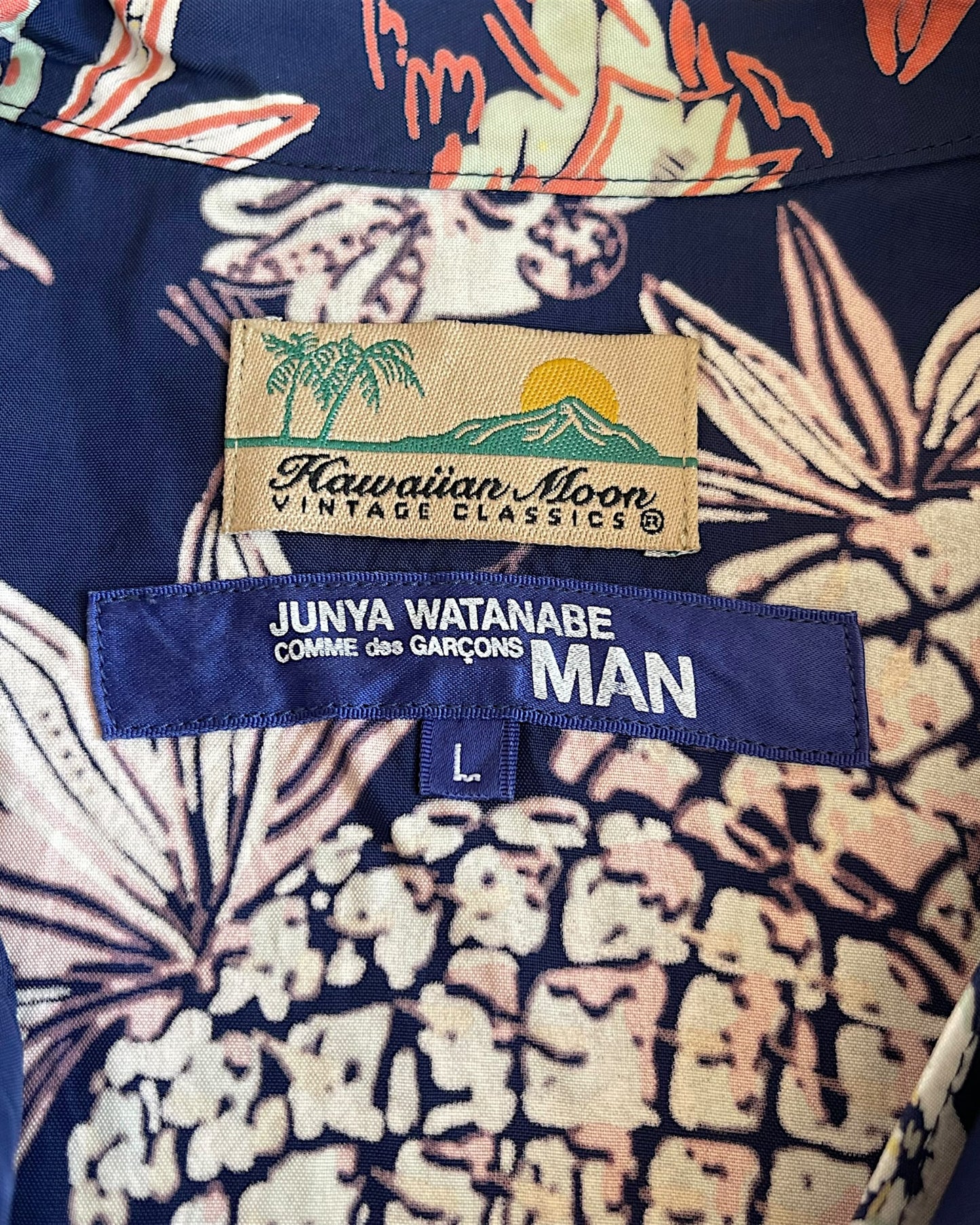 Junya Watanabe SS03 Runway Hawaiian Moon Rayon Shirt