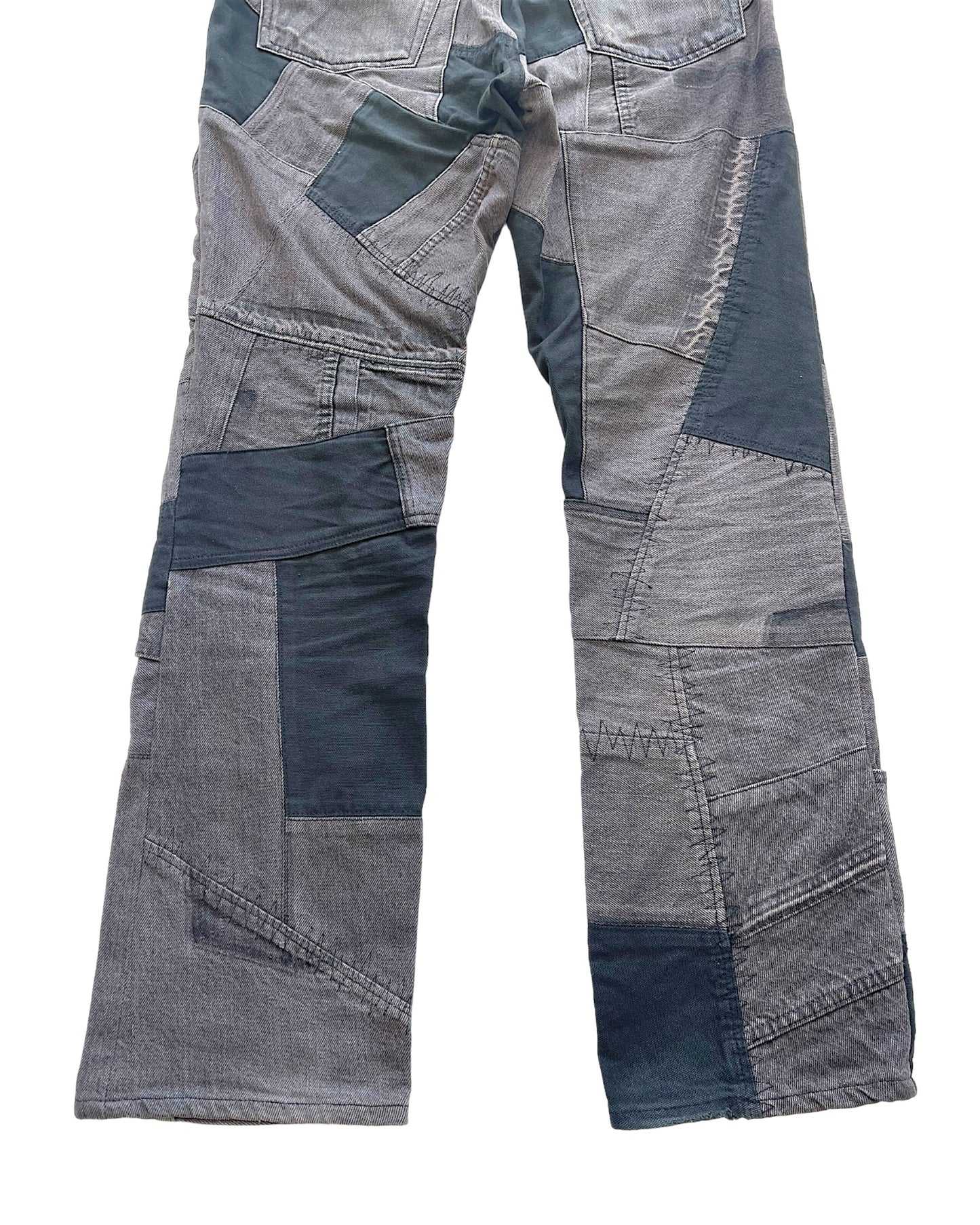 AW2006 Junya Watanabe Reconstructed Patchwork Denim Jeans