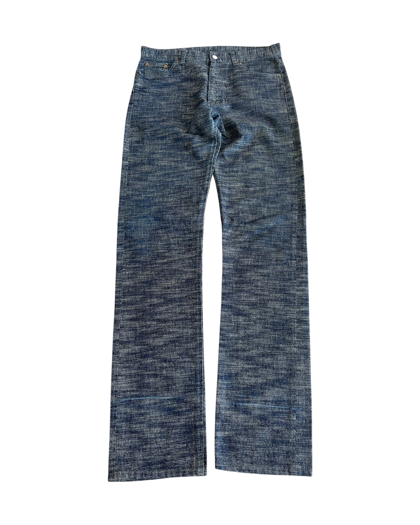 Devilock 00s Slub Mix Yarn Stack Denim Jeans