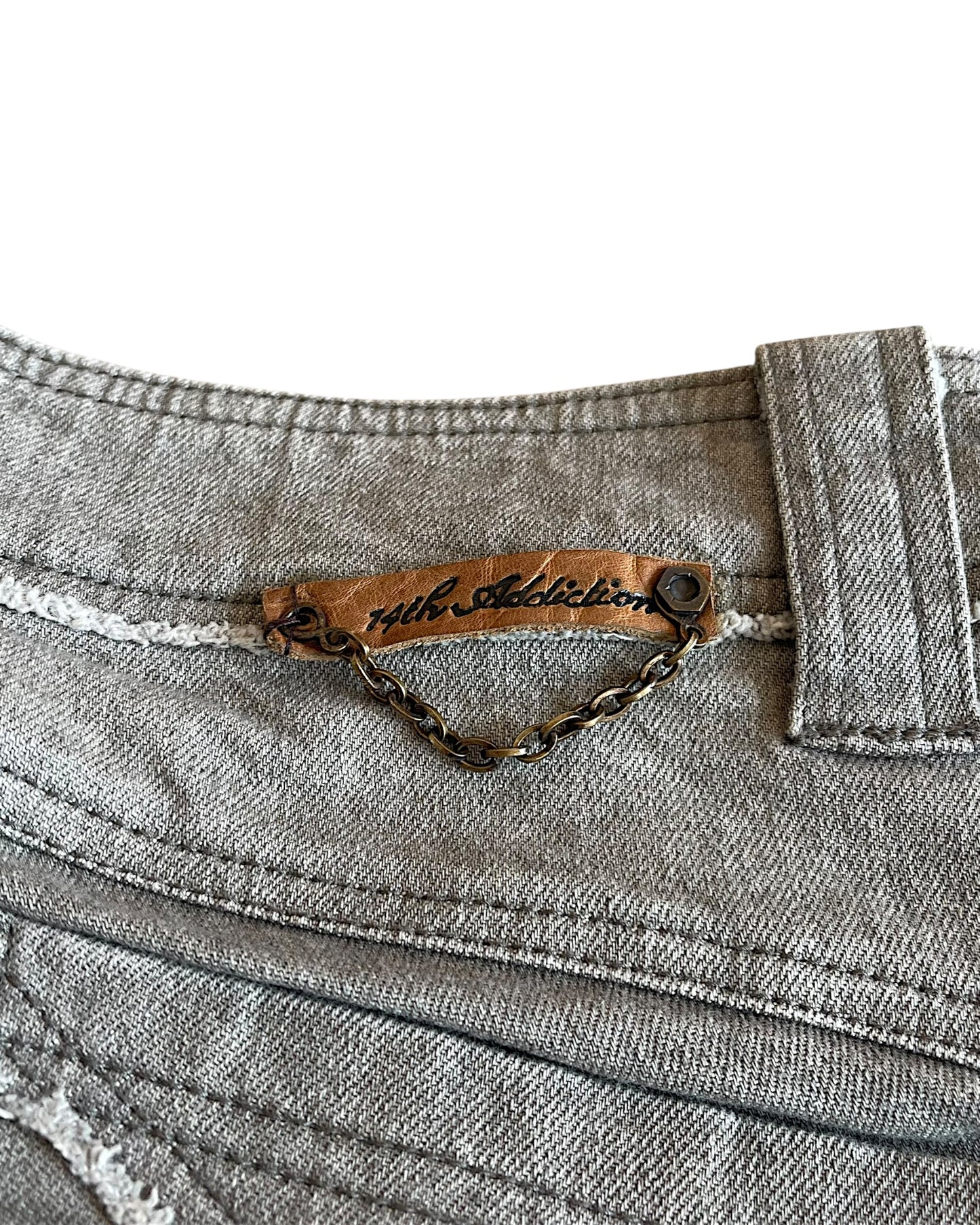 14th Addiction Crest Holster Pockets Straight Denim
