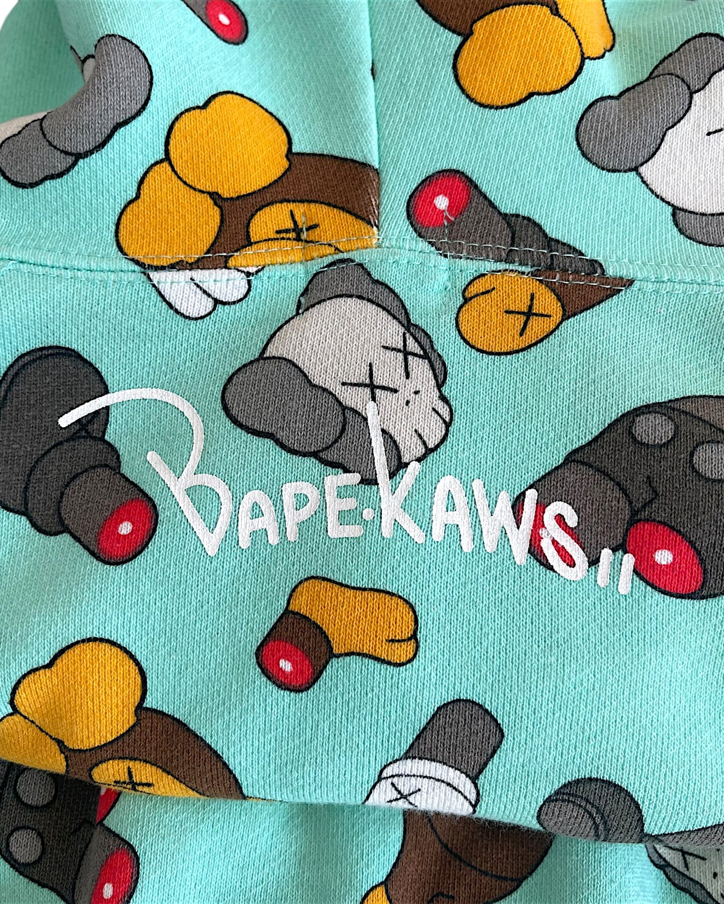 Bape x Kaws 2005 Dissected Baby Milo Full Zip Hoodie