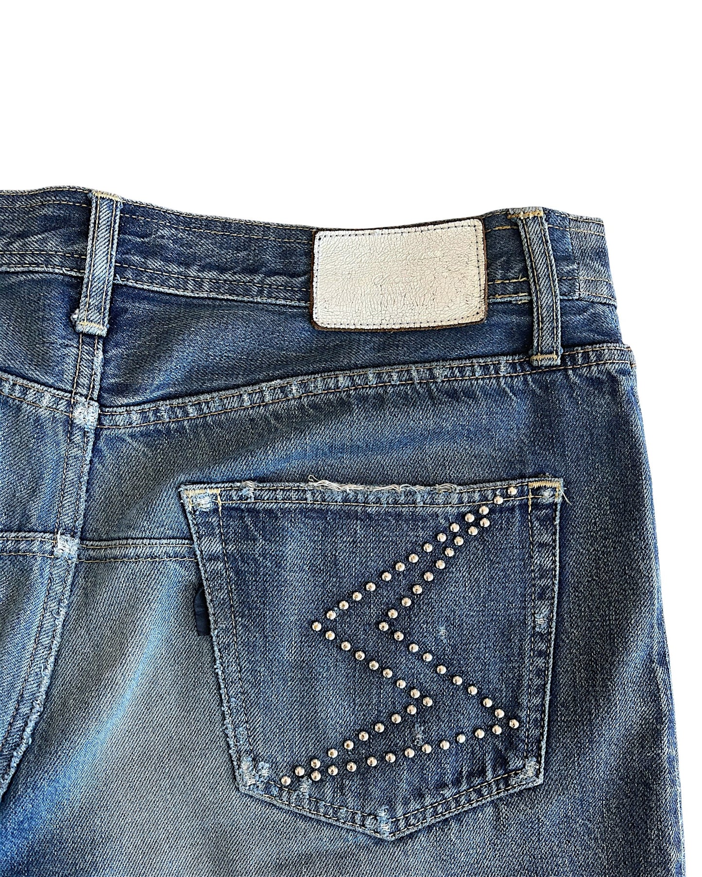 Undercover SS09 'Neoboy' Patti Smith Studded Denim Jeans