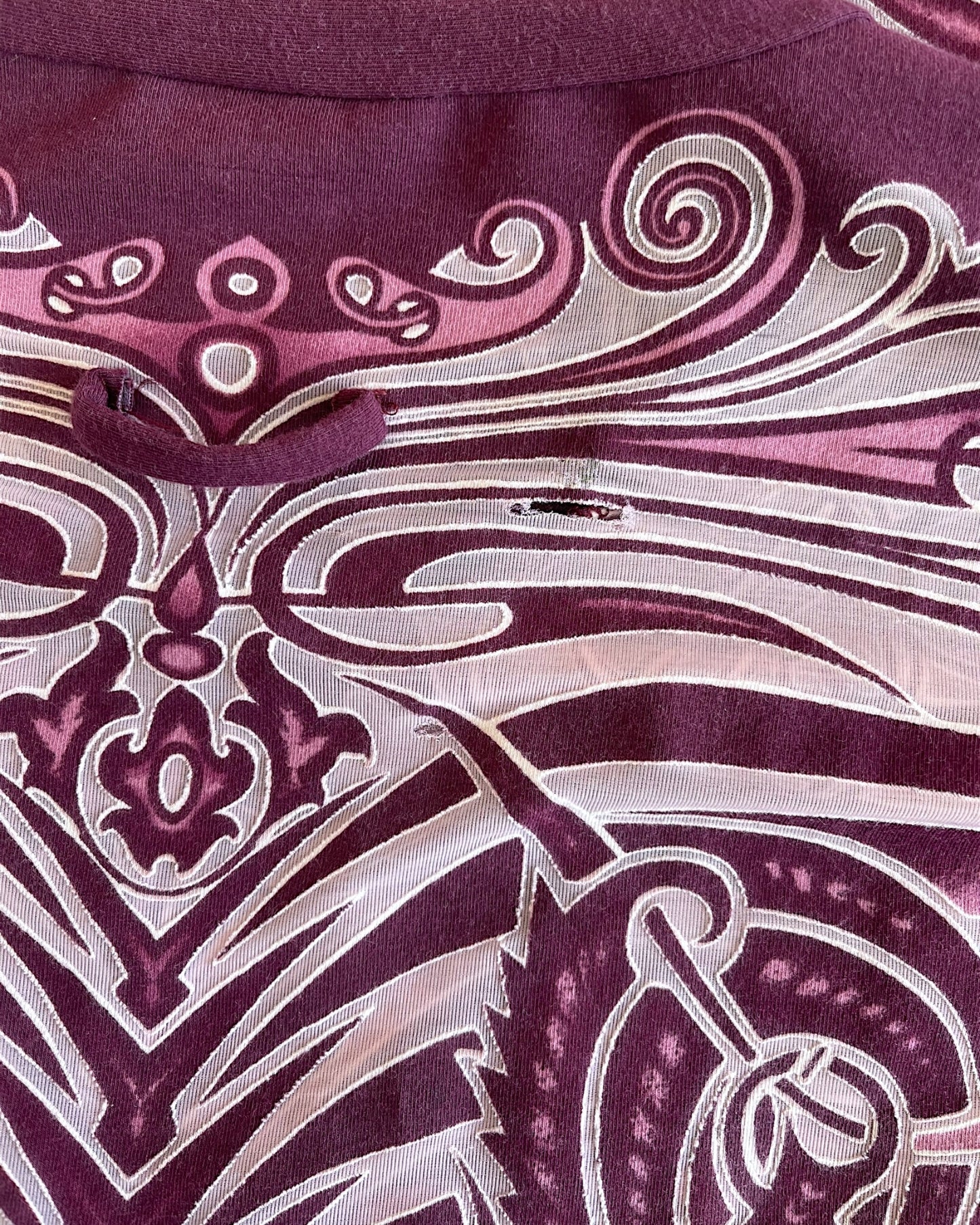Jean Paul Gaultier SS96 'Cyberdada' Tribal Tattoo Mesh Top