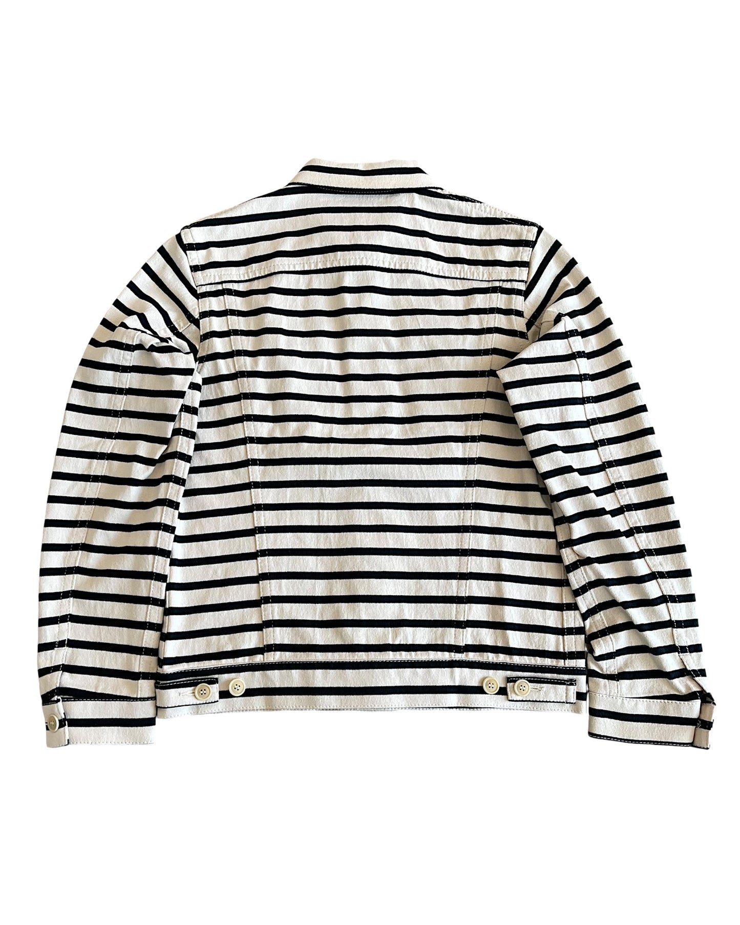Junya Watanabe x Levi’s SS11 Border Stripes Cotton Trucker Jacket