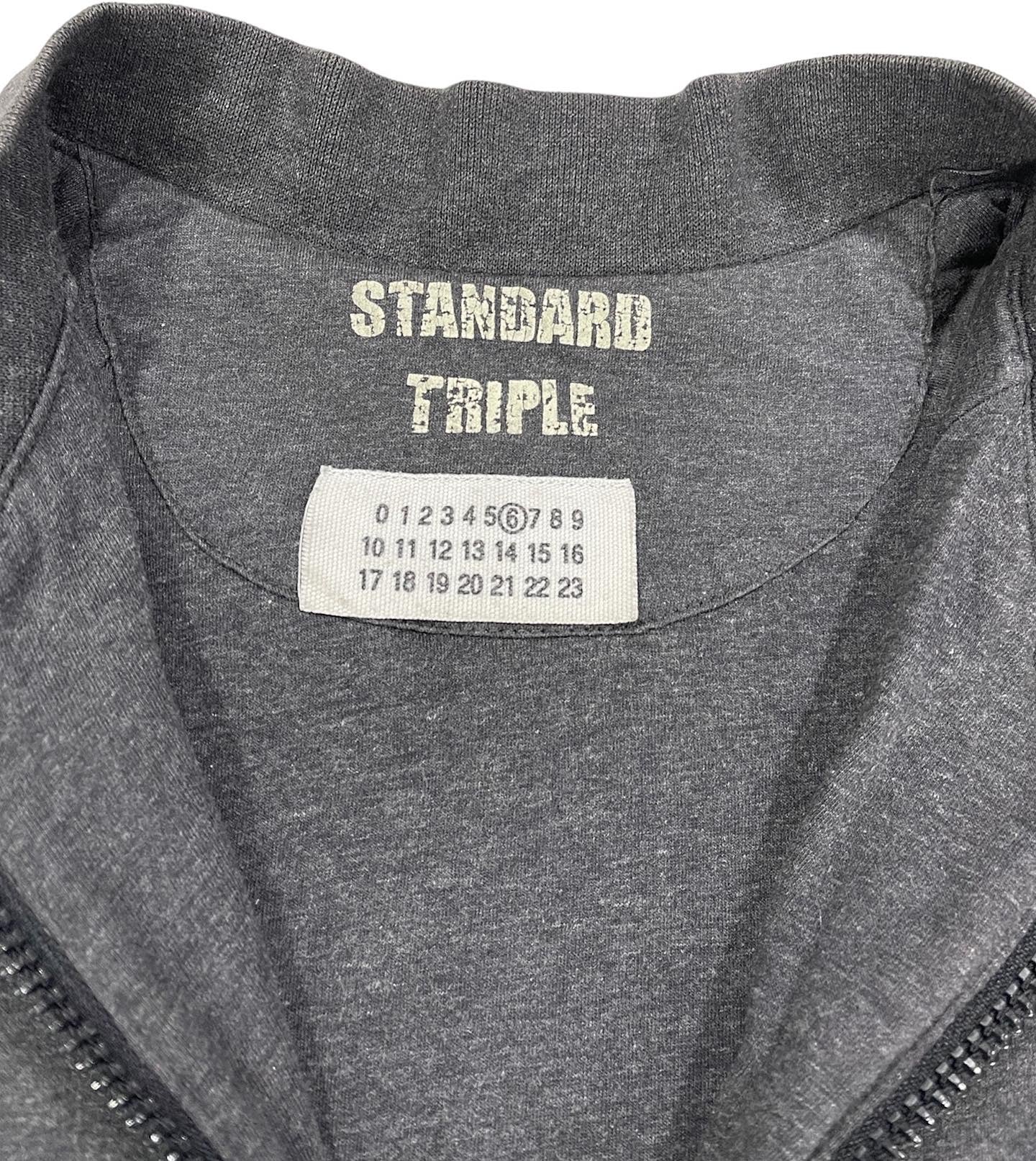 SS2001 Maison Martin Margiela Line 6 Standard Triple Zip Sweatshirt