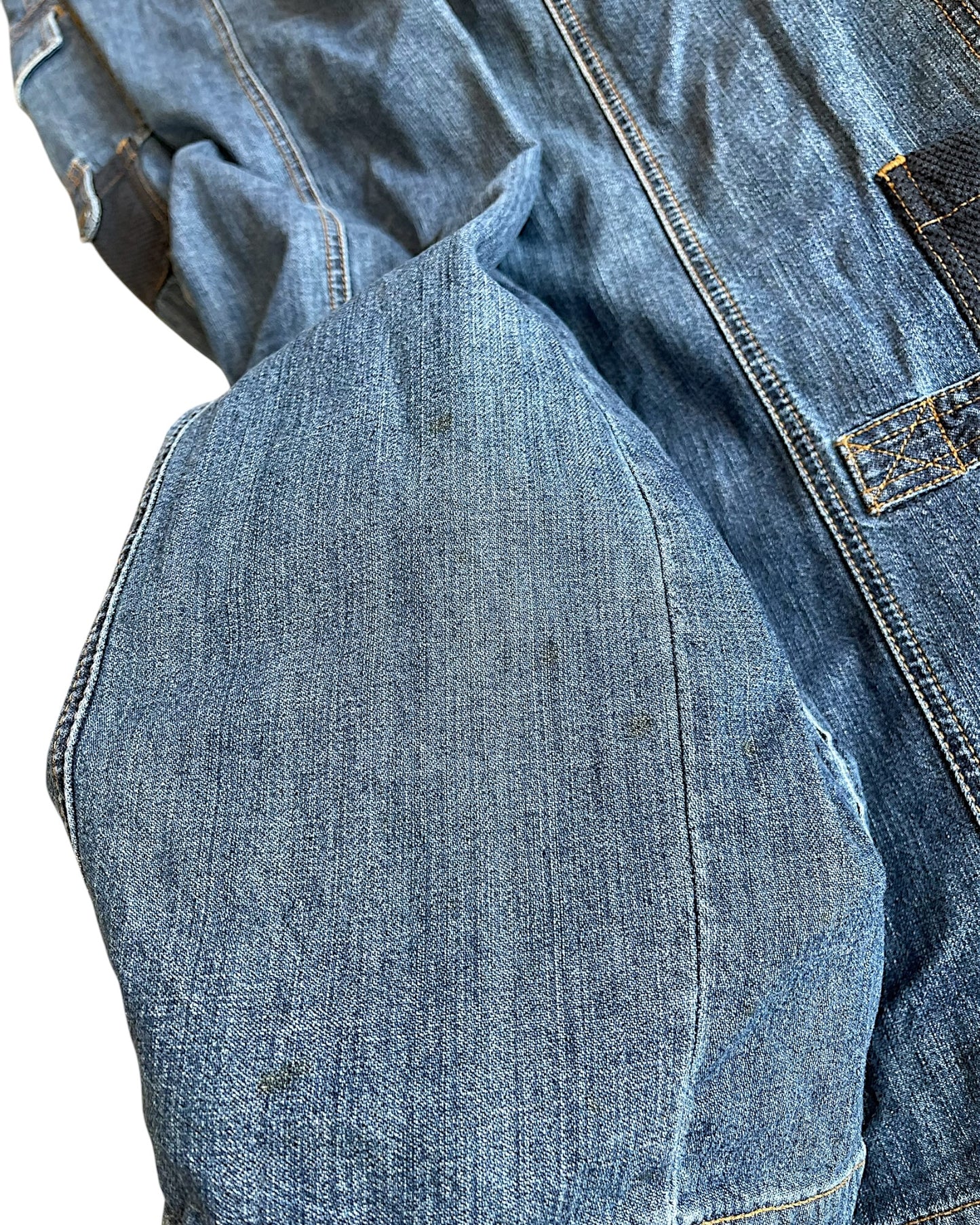 Dolce & Gabbana SS03 Full Length Zipper Cargo Denim