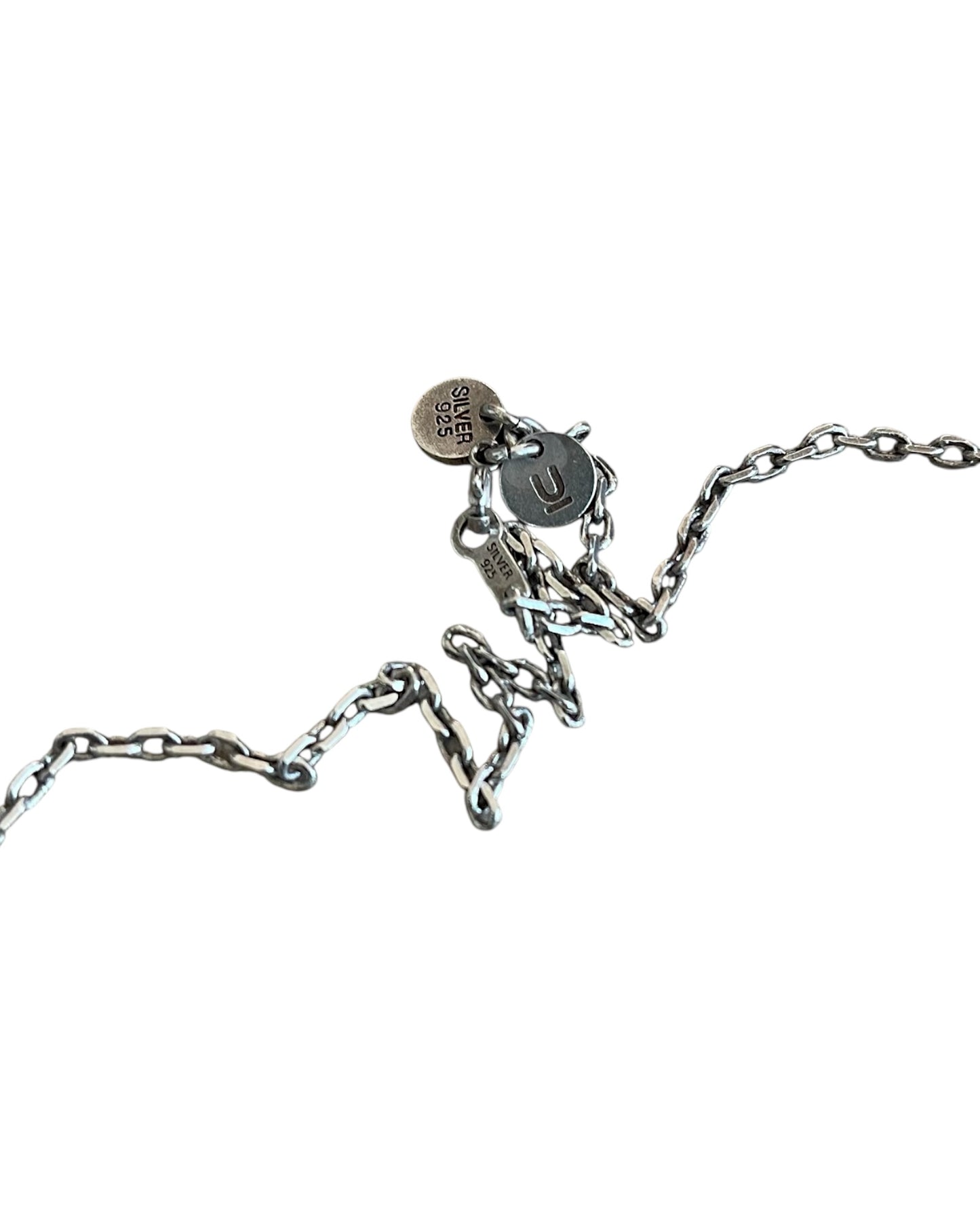 Undercover AW02 "Witch's Cell Division" 925 Silver Multi-Cross Pendants Necklace