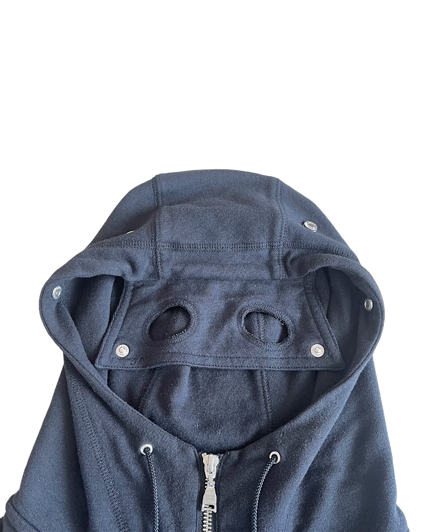 Loveless Goggle Mask Hood Skull Embroidery Jacket