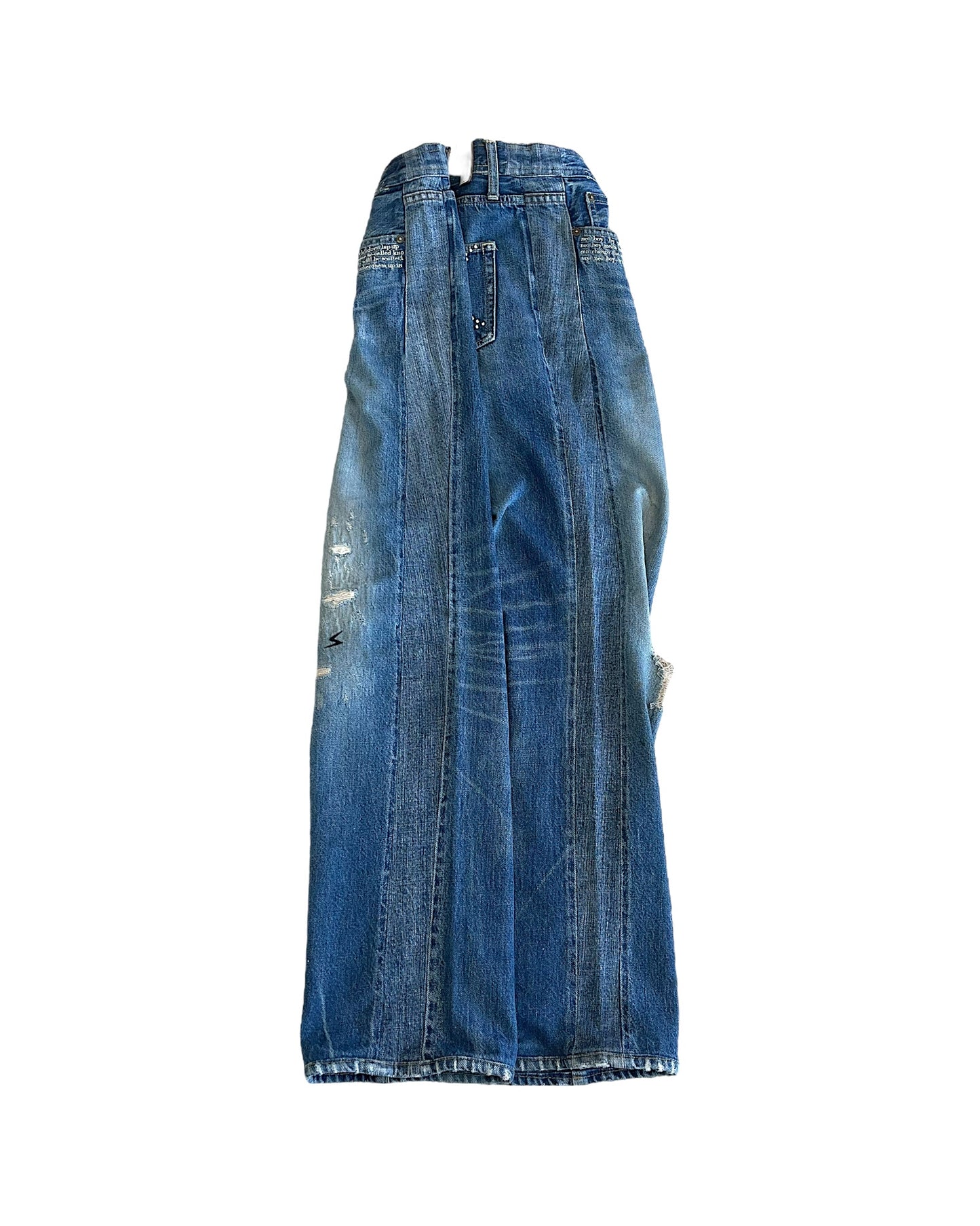 Undercover SS09 'Neoboy' Patti Smith Studded Denim Jeans