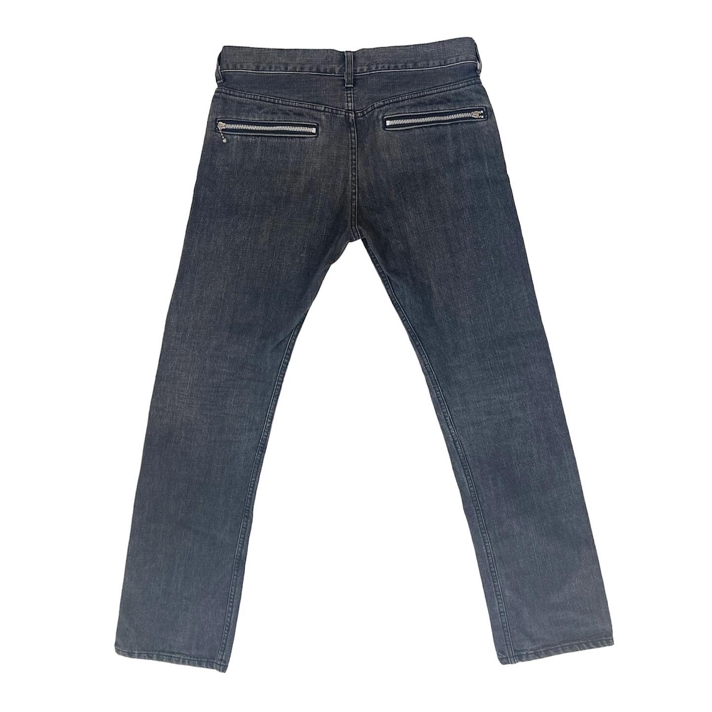 Junya Watanabe SS08 Mixed Leather Patchwork Distressed Denim