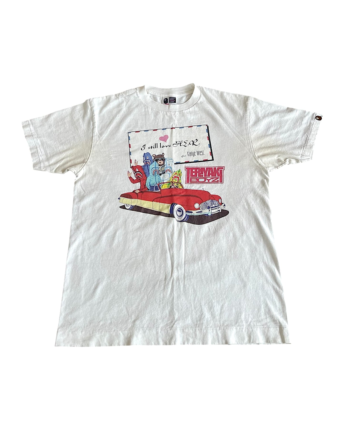 Bape Kanye 2007 Teriyaki Boyz I Still Love H.E.R. T-Shirt