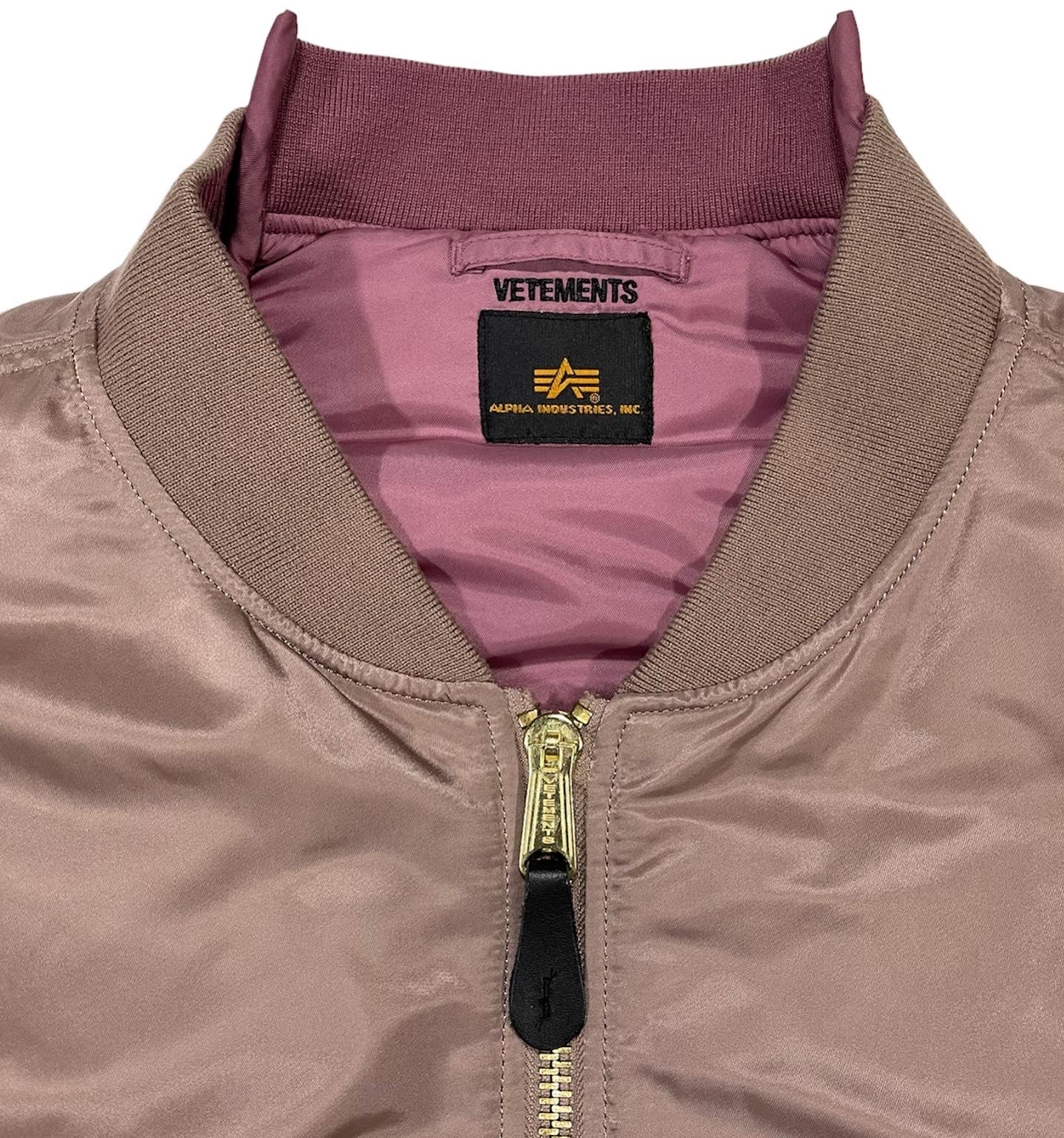 Vetements x Alpha Industries Reversible Oversized Bomber Jacket