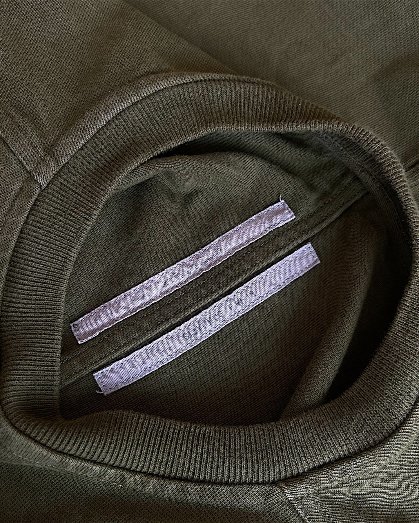 Rick Owens FW18 "Sisyphus" Heavy Cotton Long Sleeve T-Shirt
