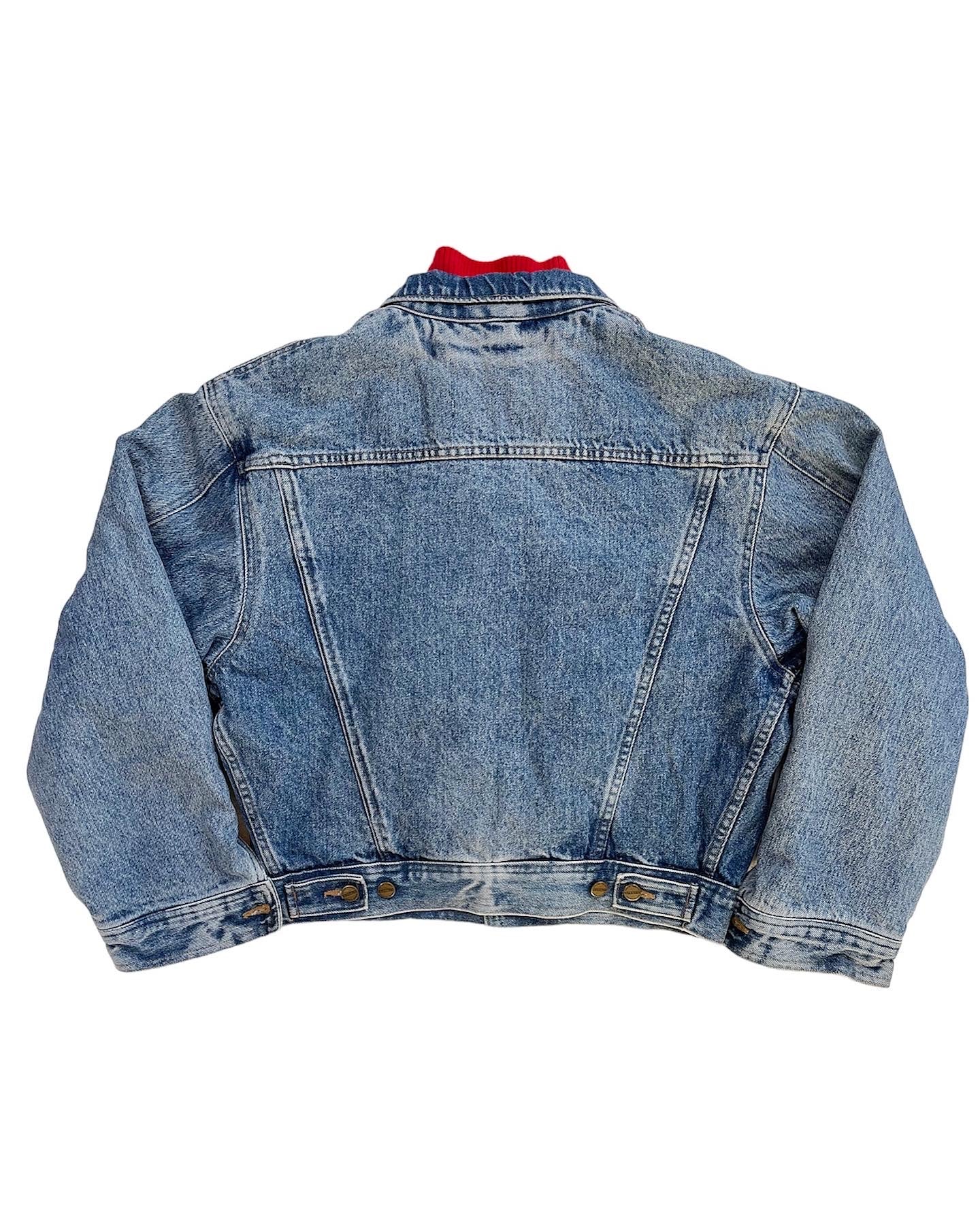 1980/90s Marithe + Francois Girbaud Quilted Two Layer Denim Jacket