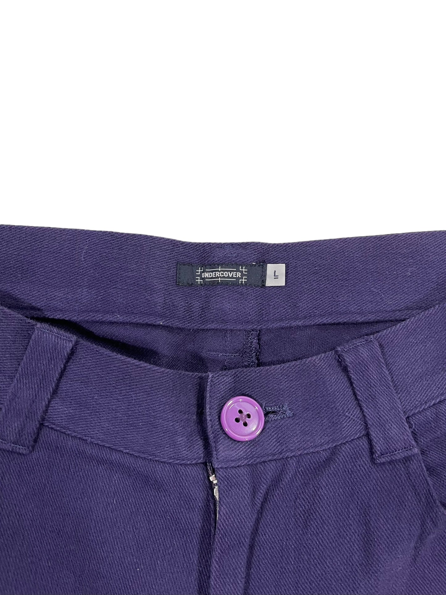 AW2002 Undercover “Witch Cell Division” Cargo Flare Pants