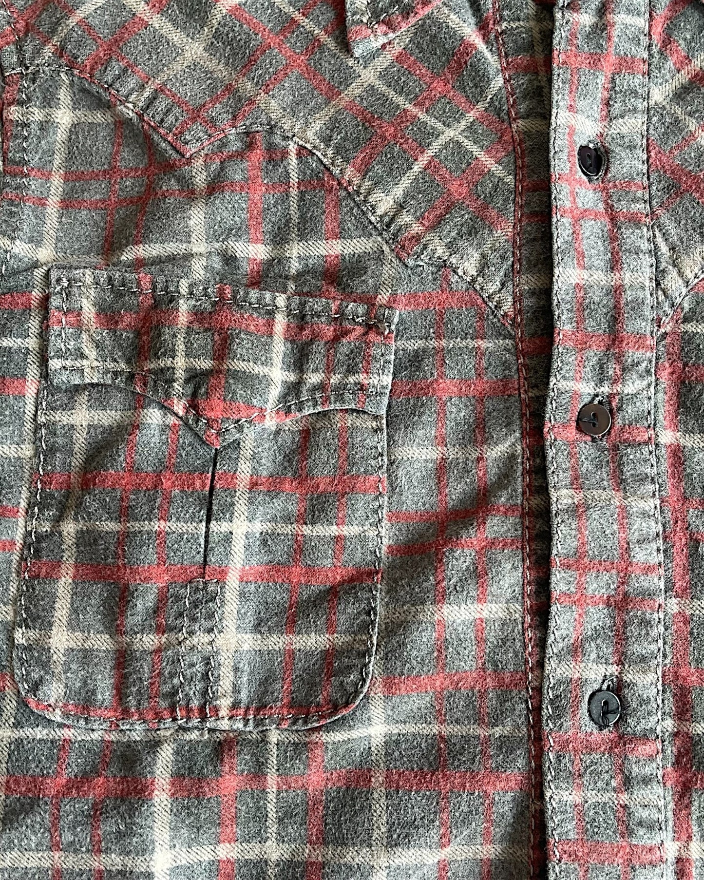 Yasuyuki Ishii ‘Rocaille’ Embroidery Western Plaid Flannel